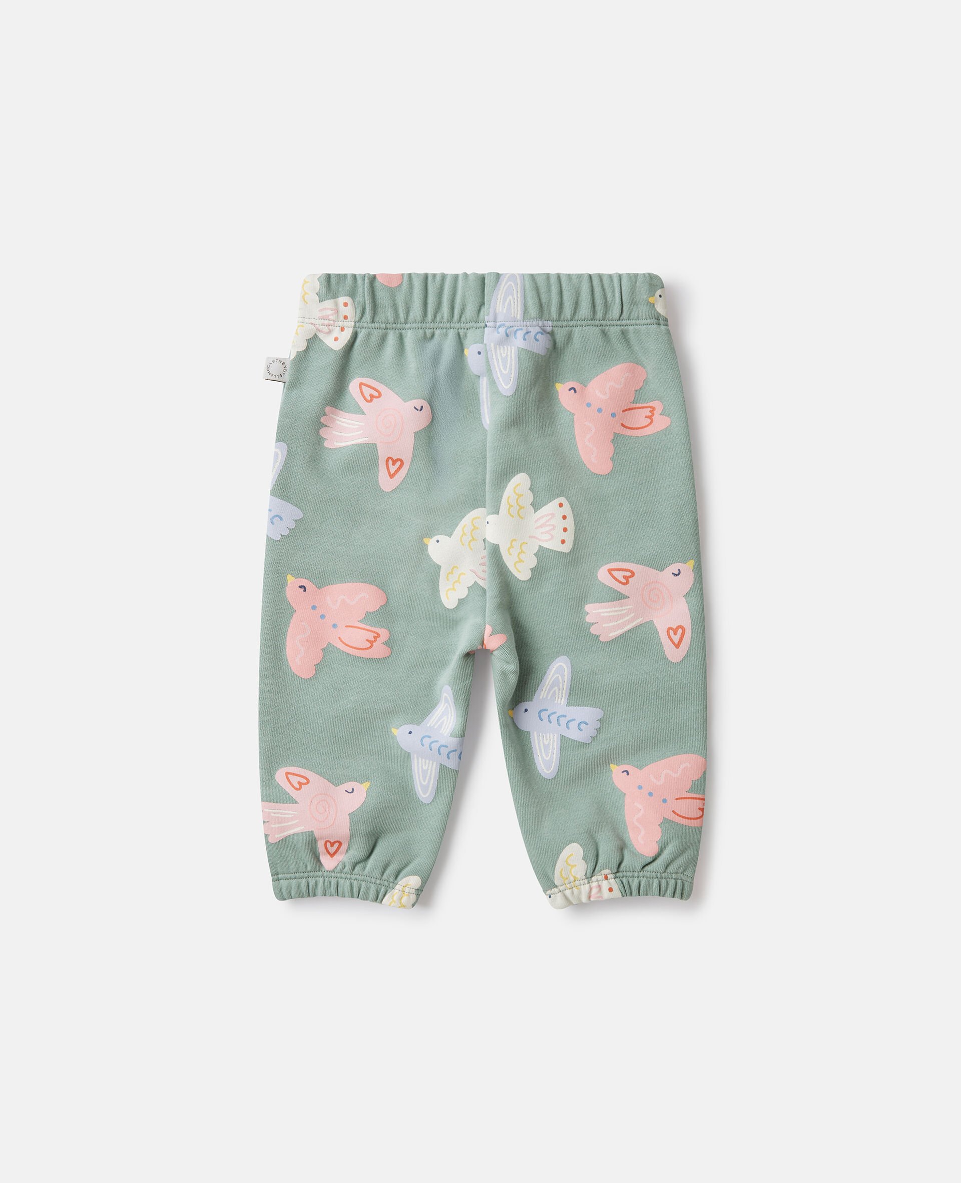 Dove Print Drawstring Joggers-Grey-large Dove Print Drawstring Joggers-Grey-large image number 2