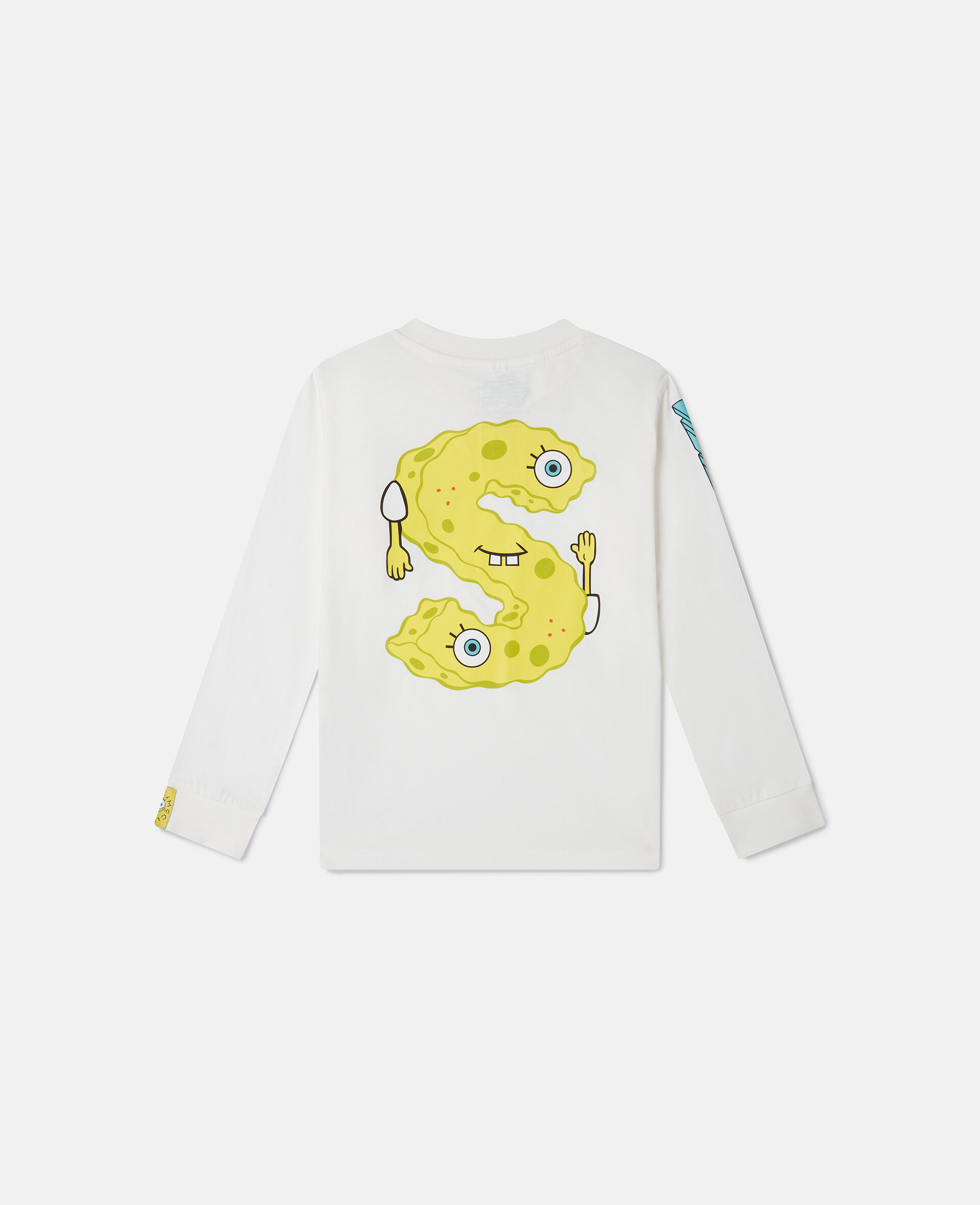 SpongeBob Graphic Long Sleeve T-Shirt-Cream-large image number 2