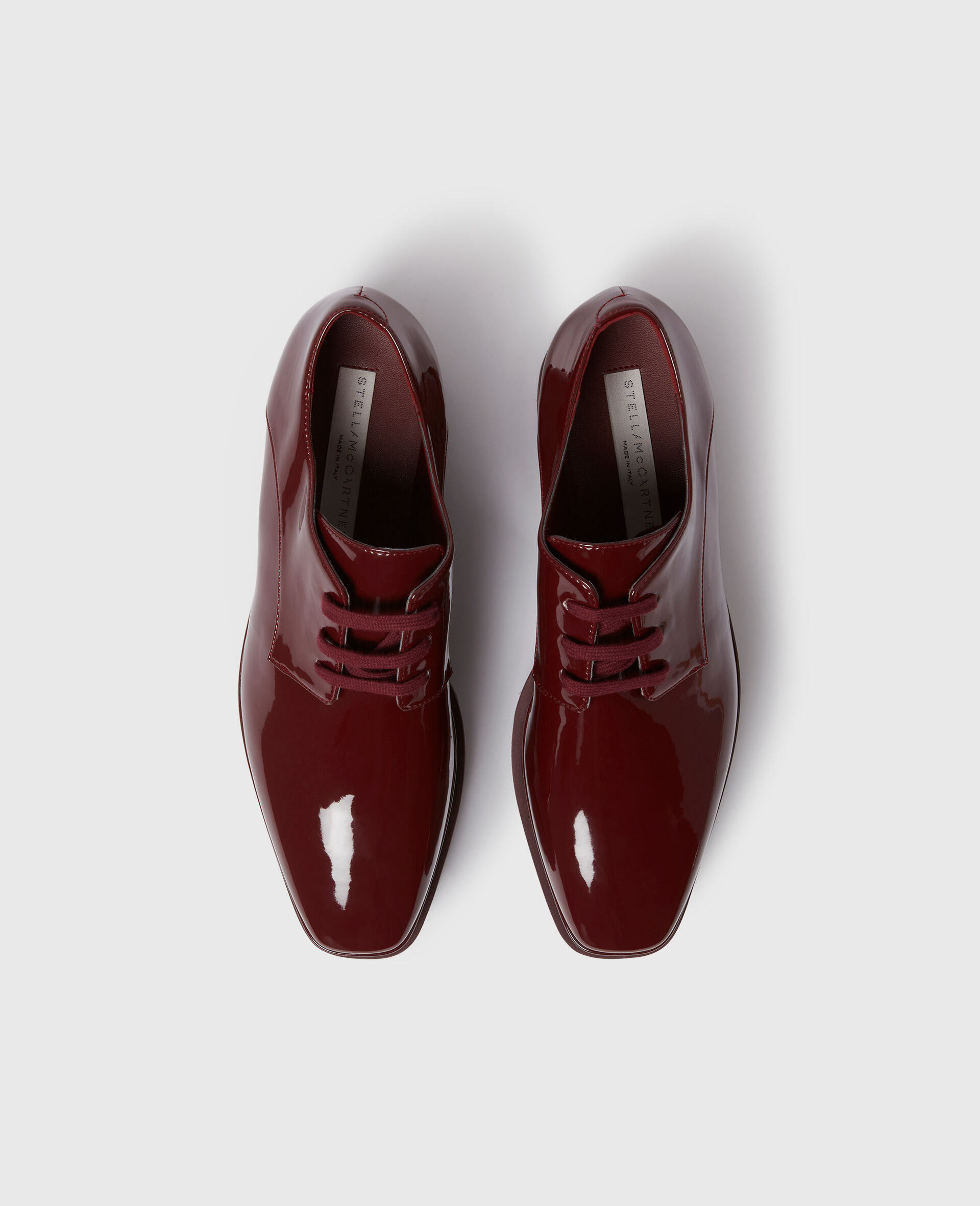 Chaussures a plateforme monochromes Elyse en edition limitee-Rouge-large image number 4