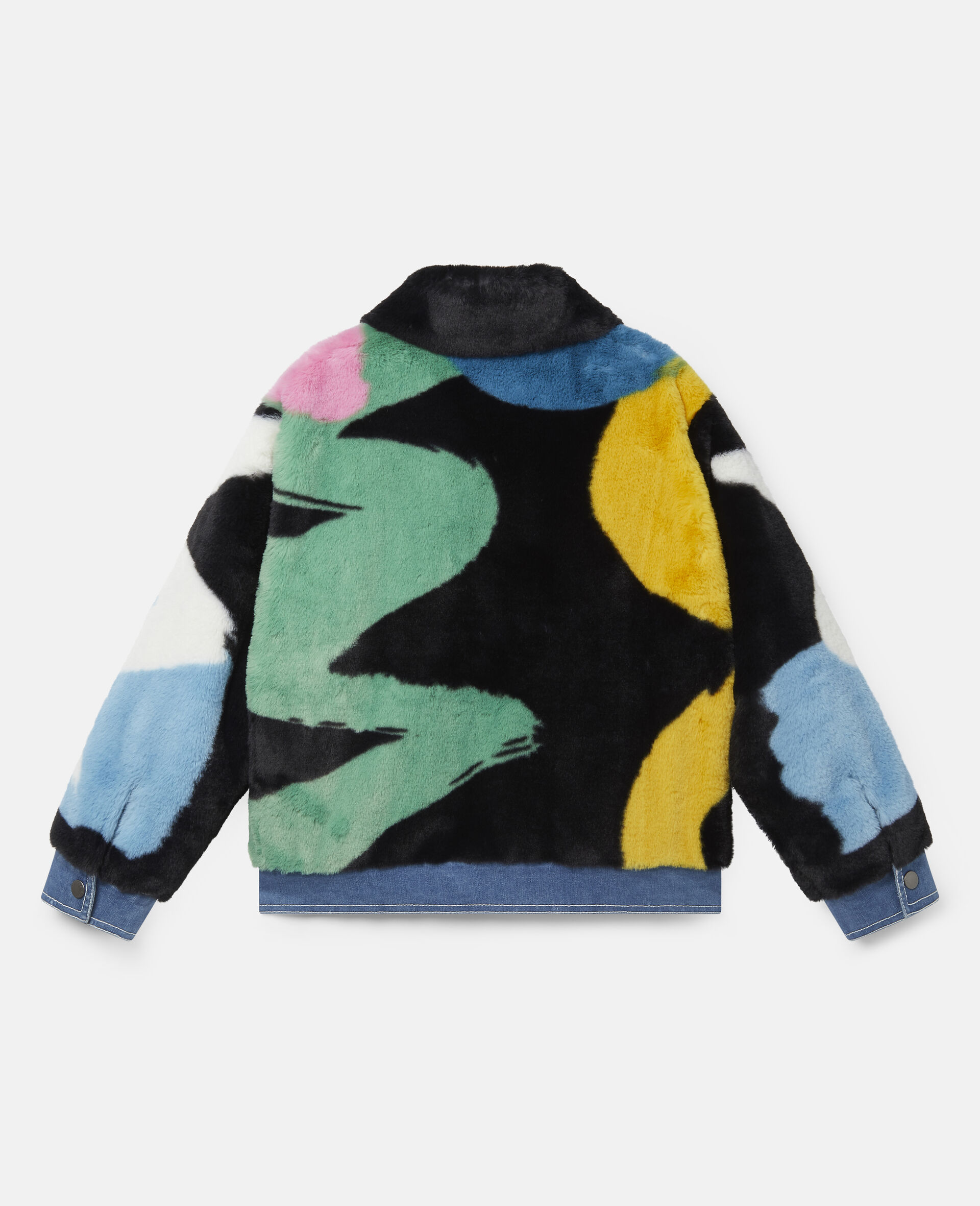 FFF & Denim Jacket -Multicolour-large image number 3