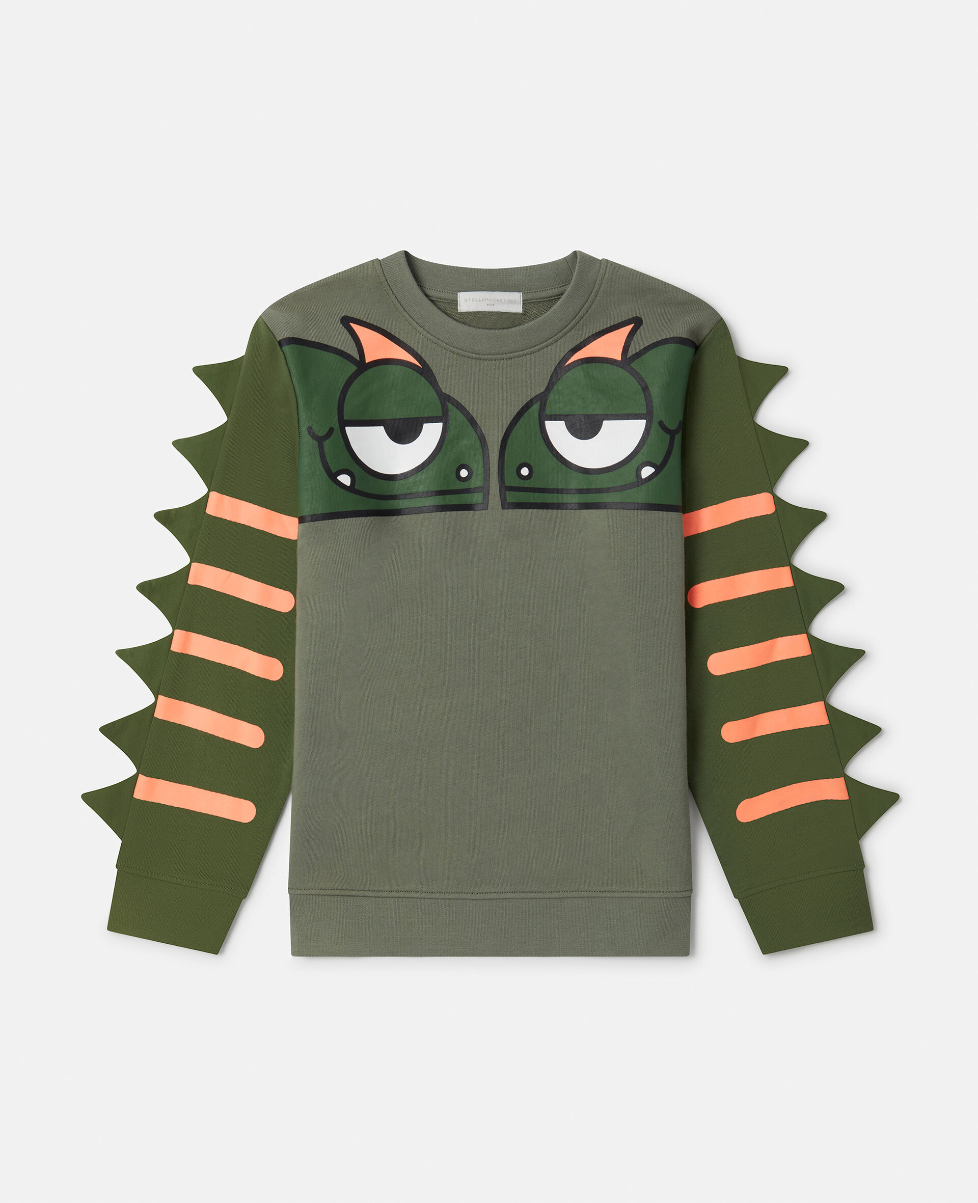 Double Gecko Spike Sweatshirt-Green-large image number 0