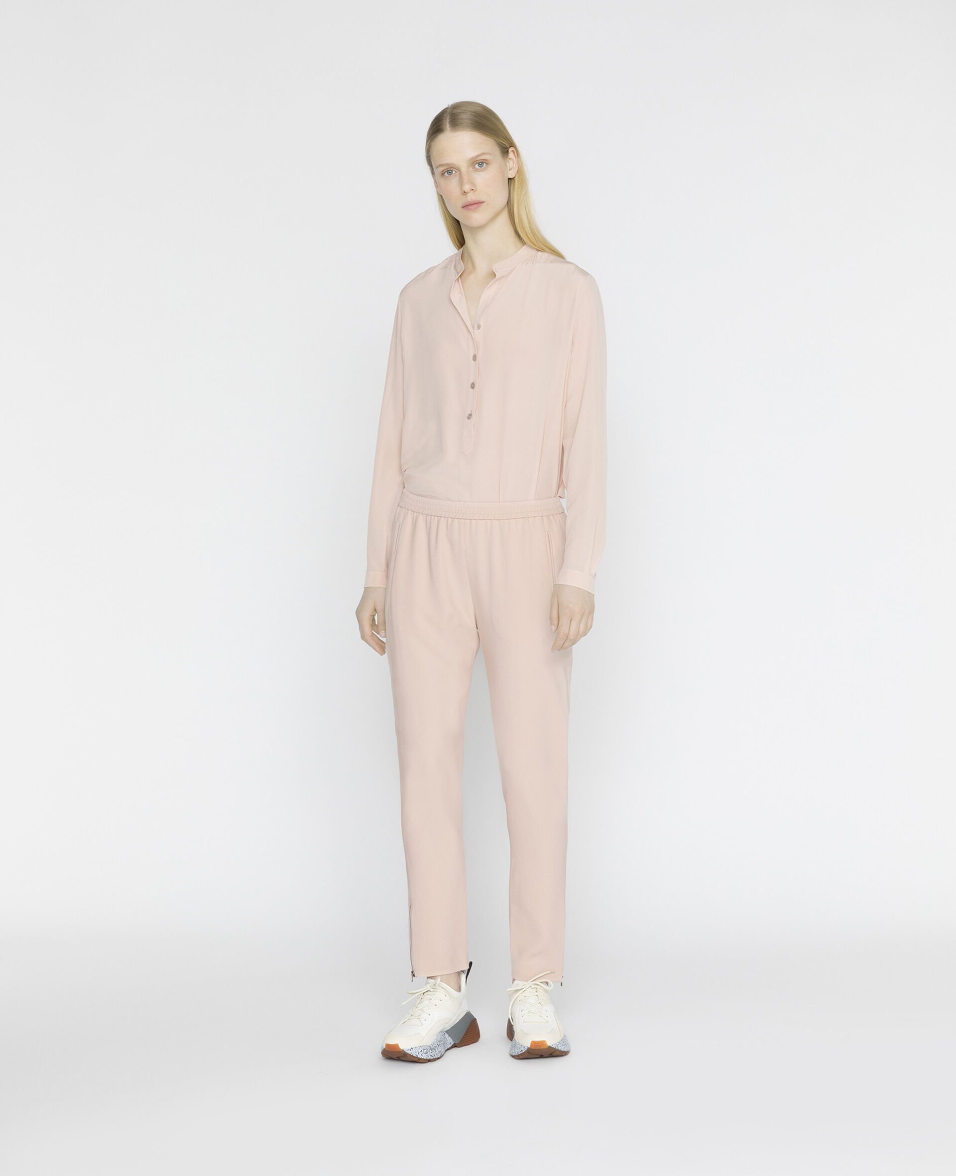 Eva Silk Shirt-Blue-large image number 1