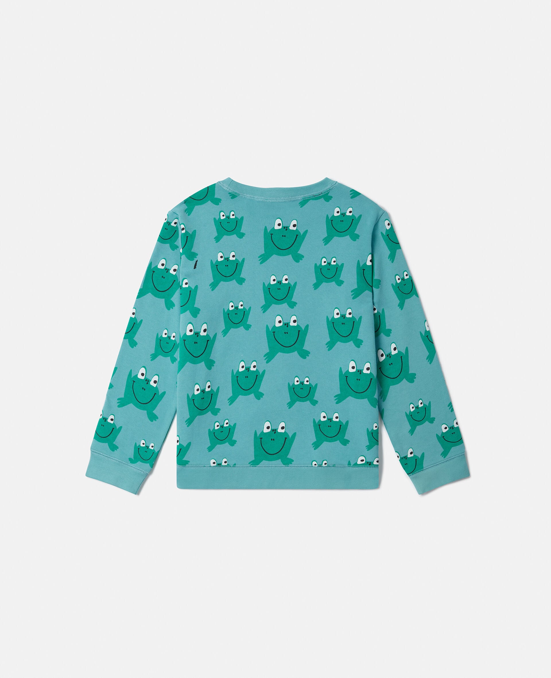 Stella Mccartney Blue Frog Print T-Shirt