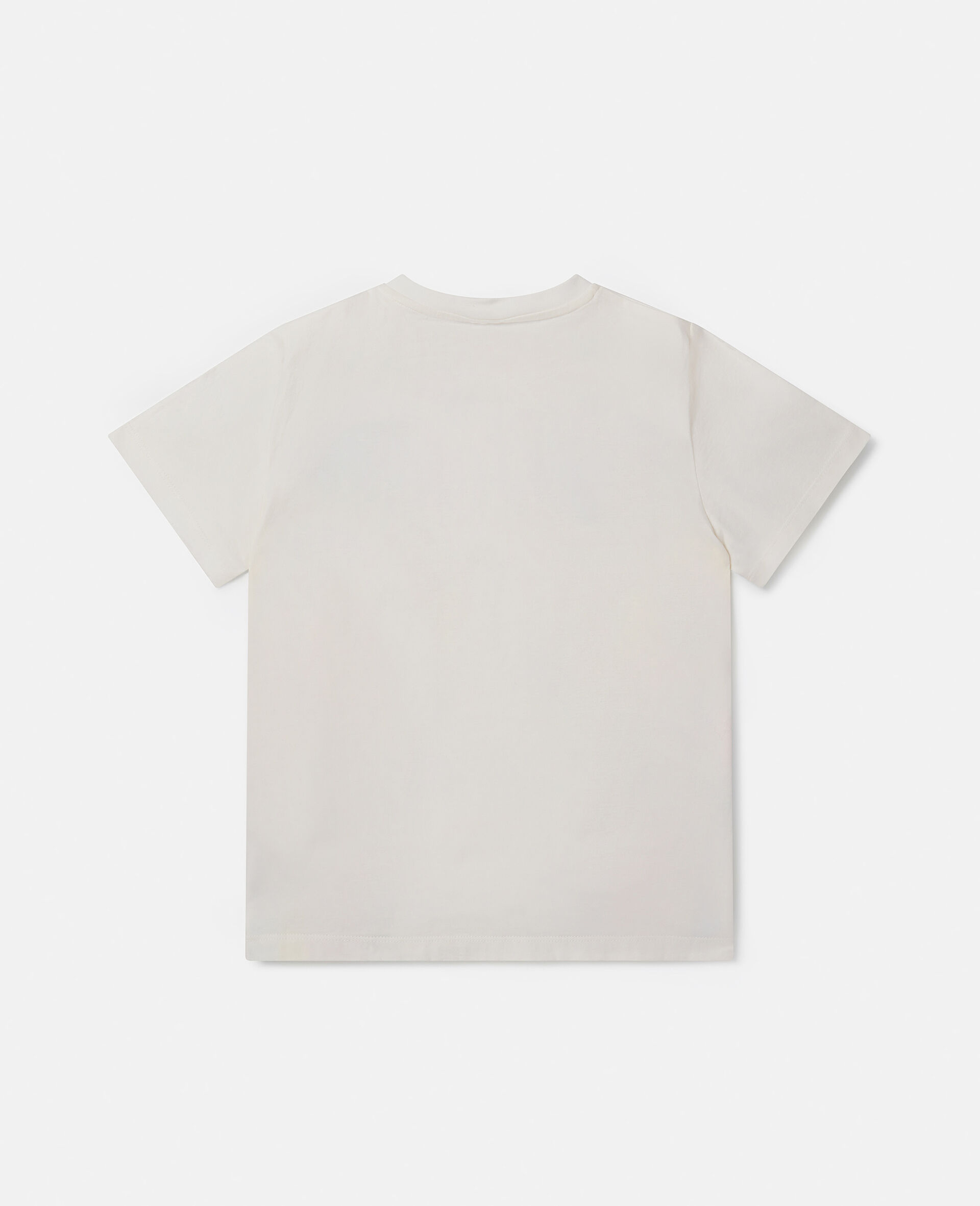 Double Baby Parrot Print T-Shirt-White-large image number 2