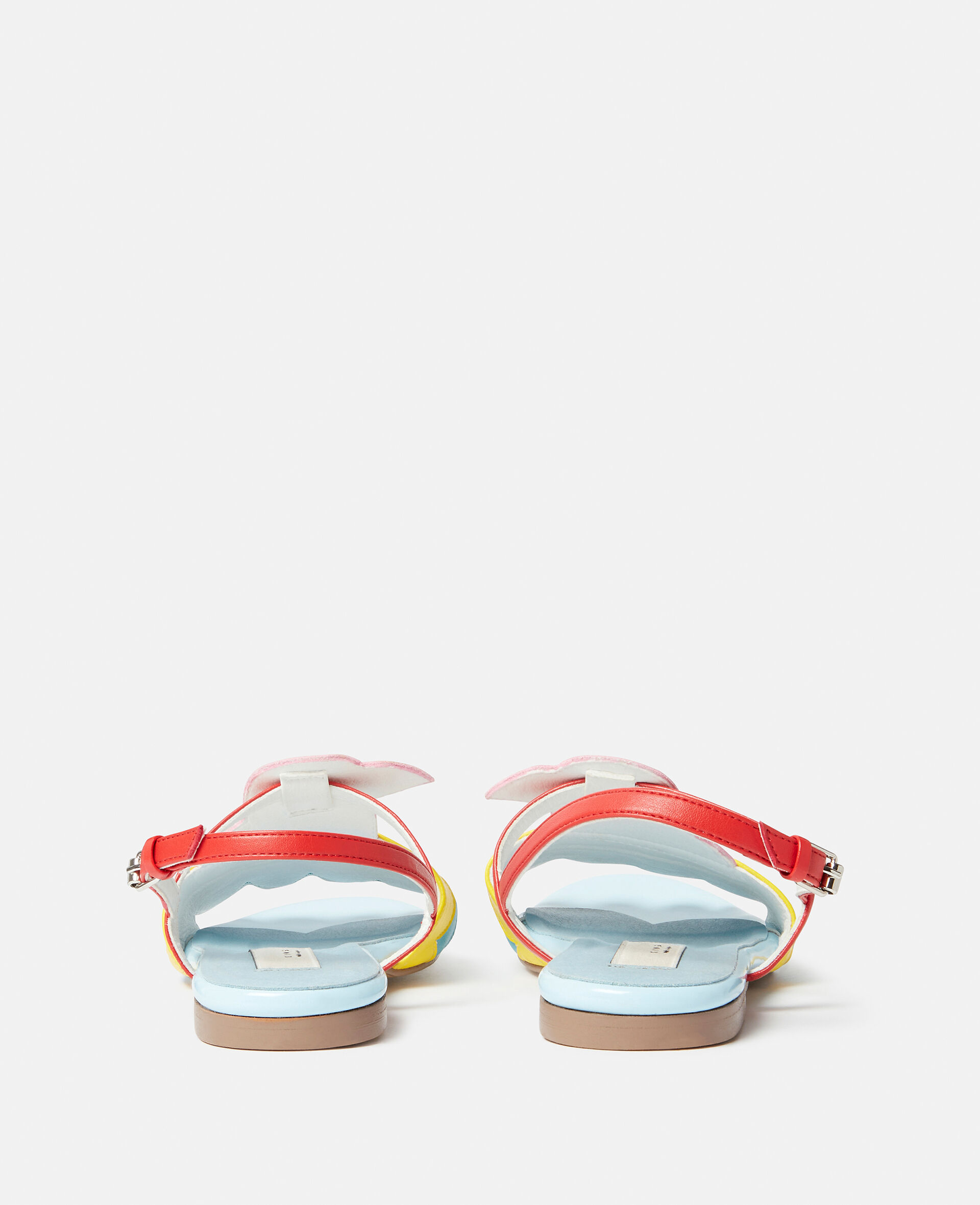 Parrot Embroidery Sandals-Multicolour-large image number 2
