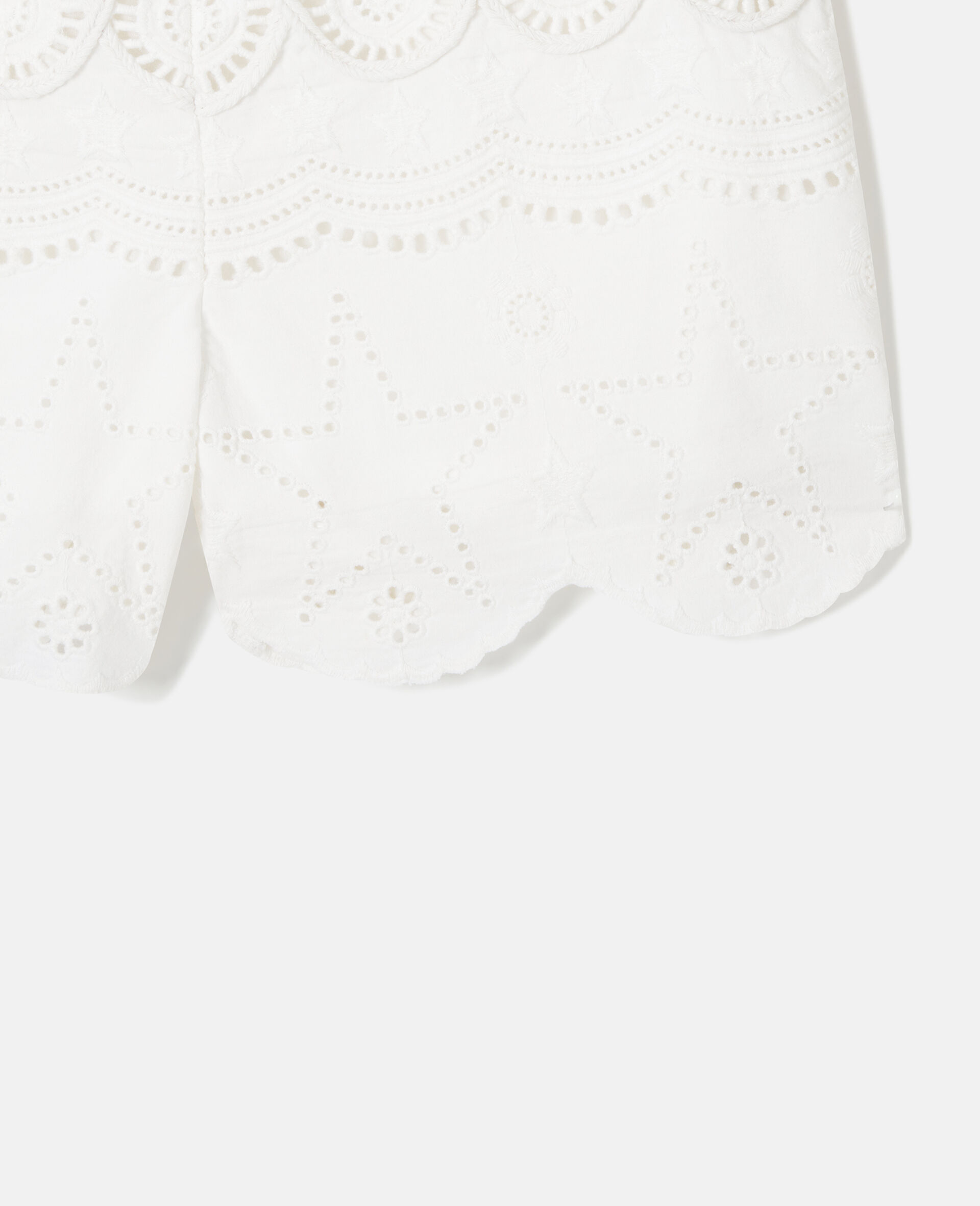 Cotton Popelin Shorts-White-large image number 3
