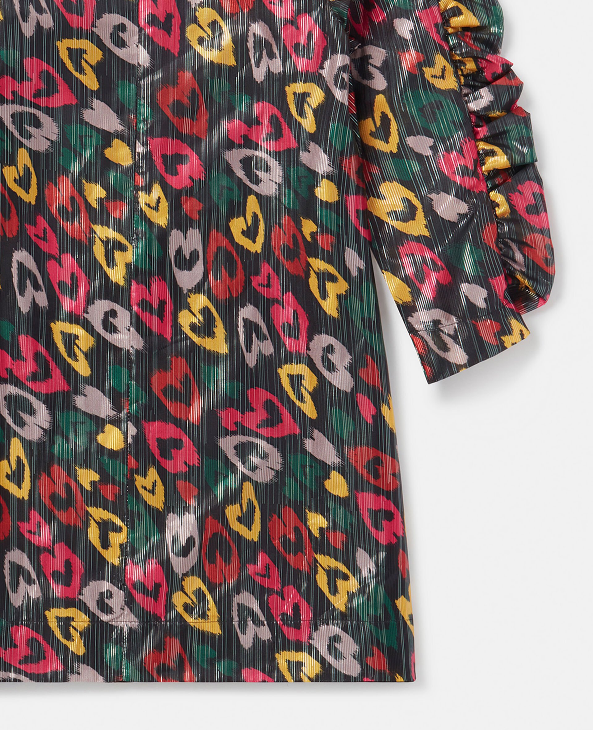Scribbled Heart Print Dress-Multicolour-large Scribbled Heart Print Dress-Multicolour-large image number 3