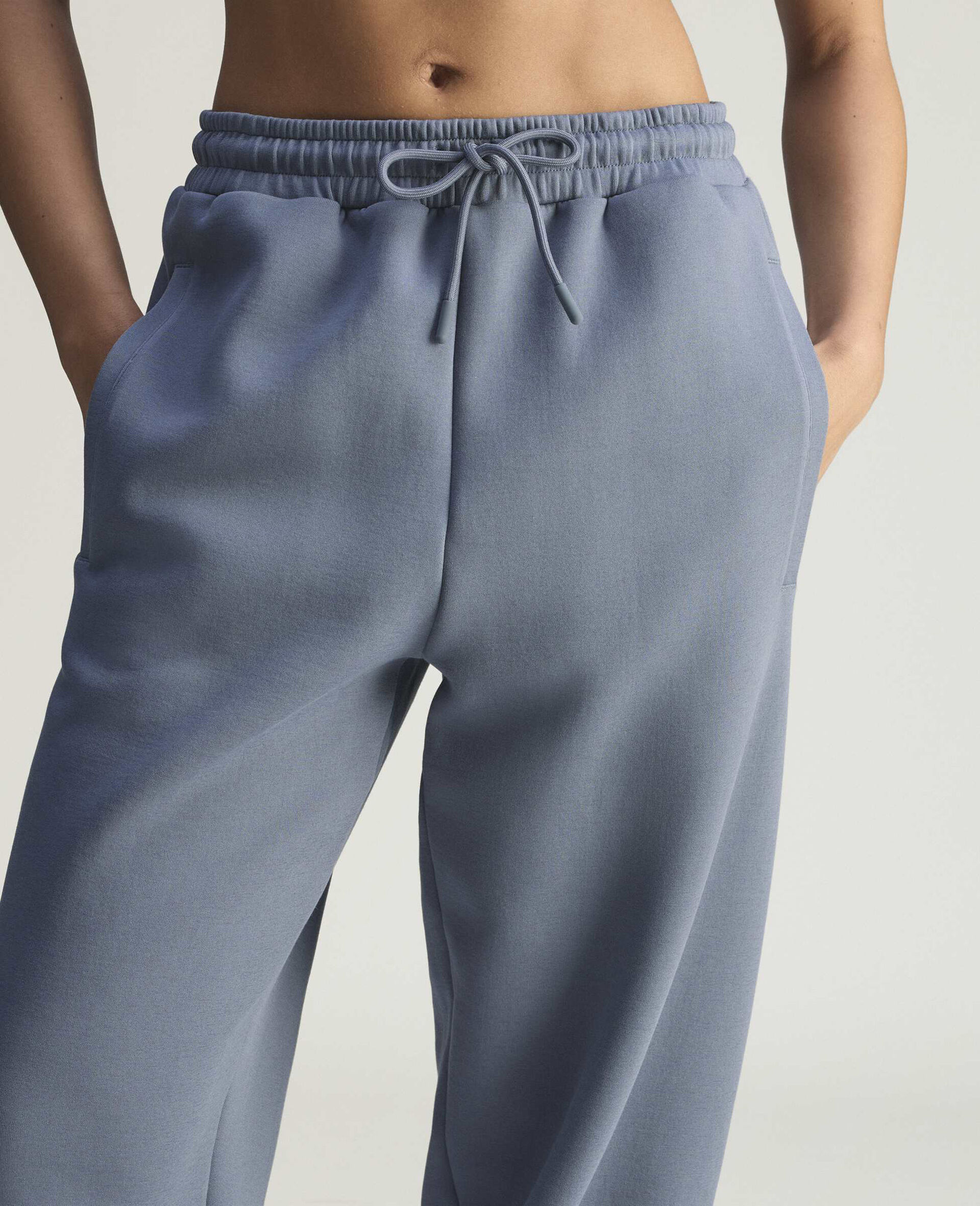 Logo Straight-Leg Joggers-Black-large image number 2