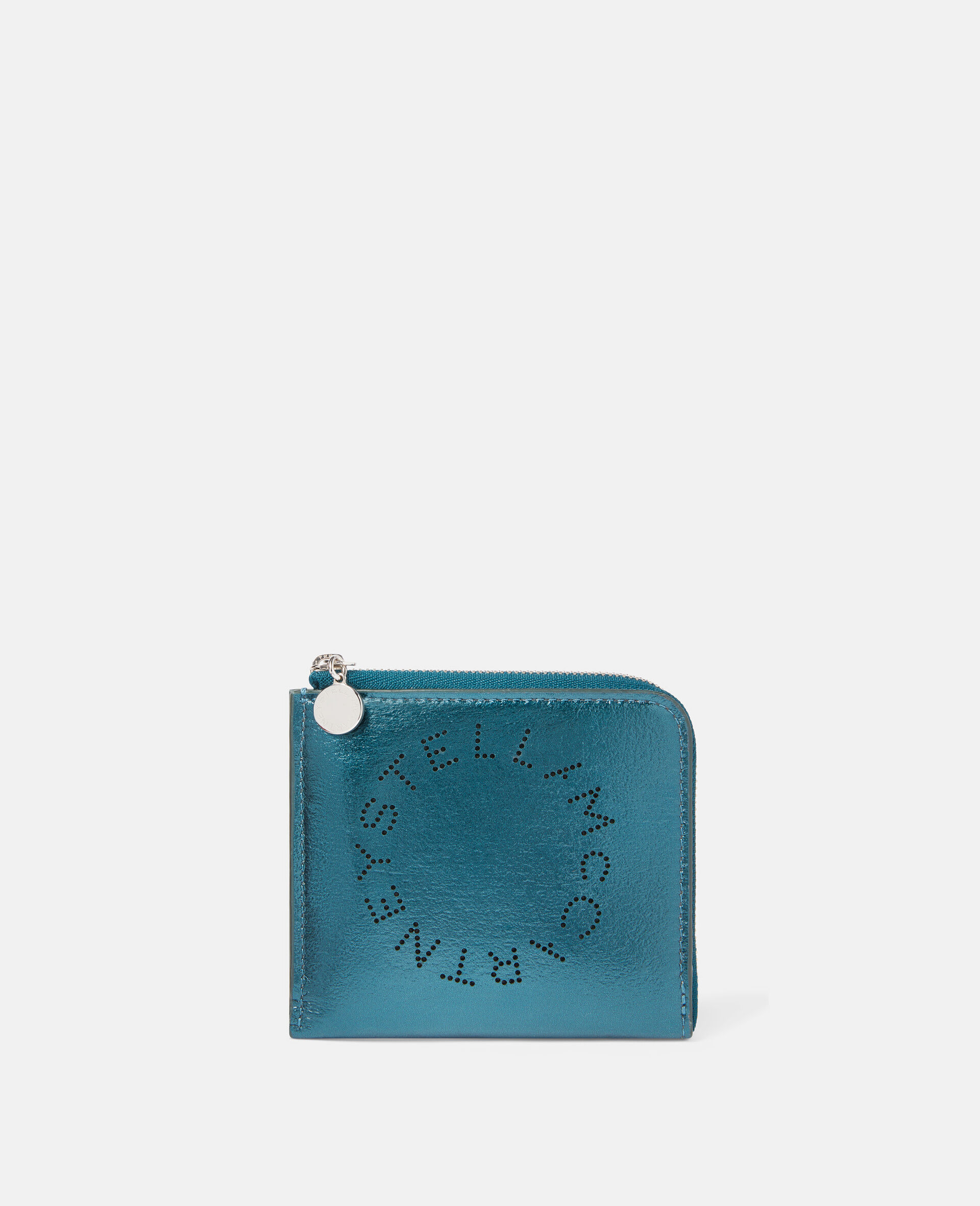 Stella Logo Zipped Cardholder-Blue-large image number 0