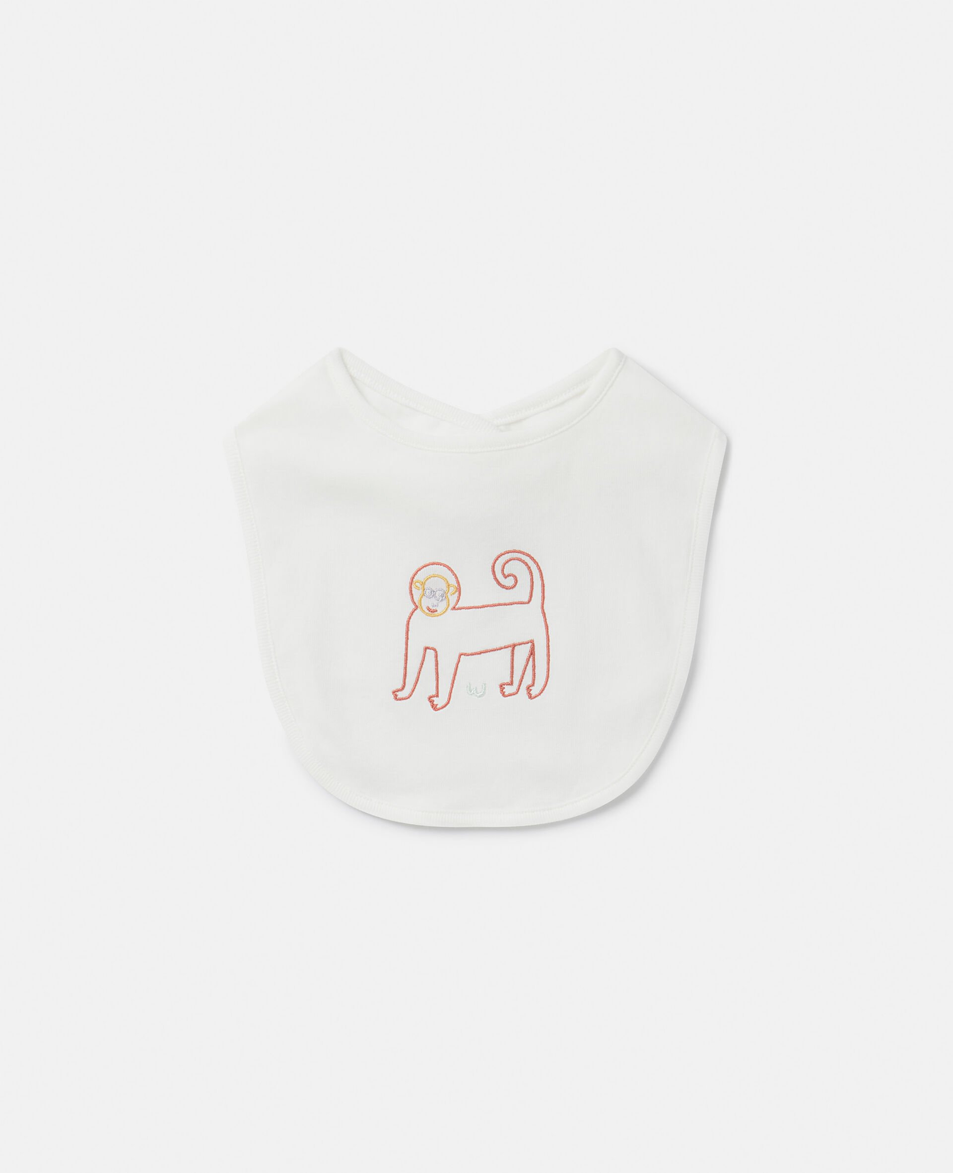 7 Pack of Animal Print Days of the Week Bibs-White-large 7 Pack of Animal Print Days of the Week Bibs-White-large image number 2