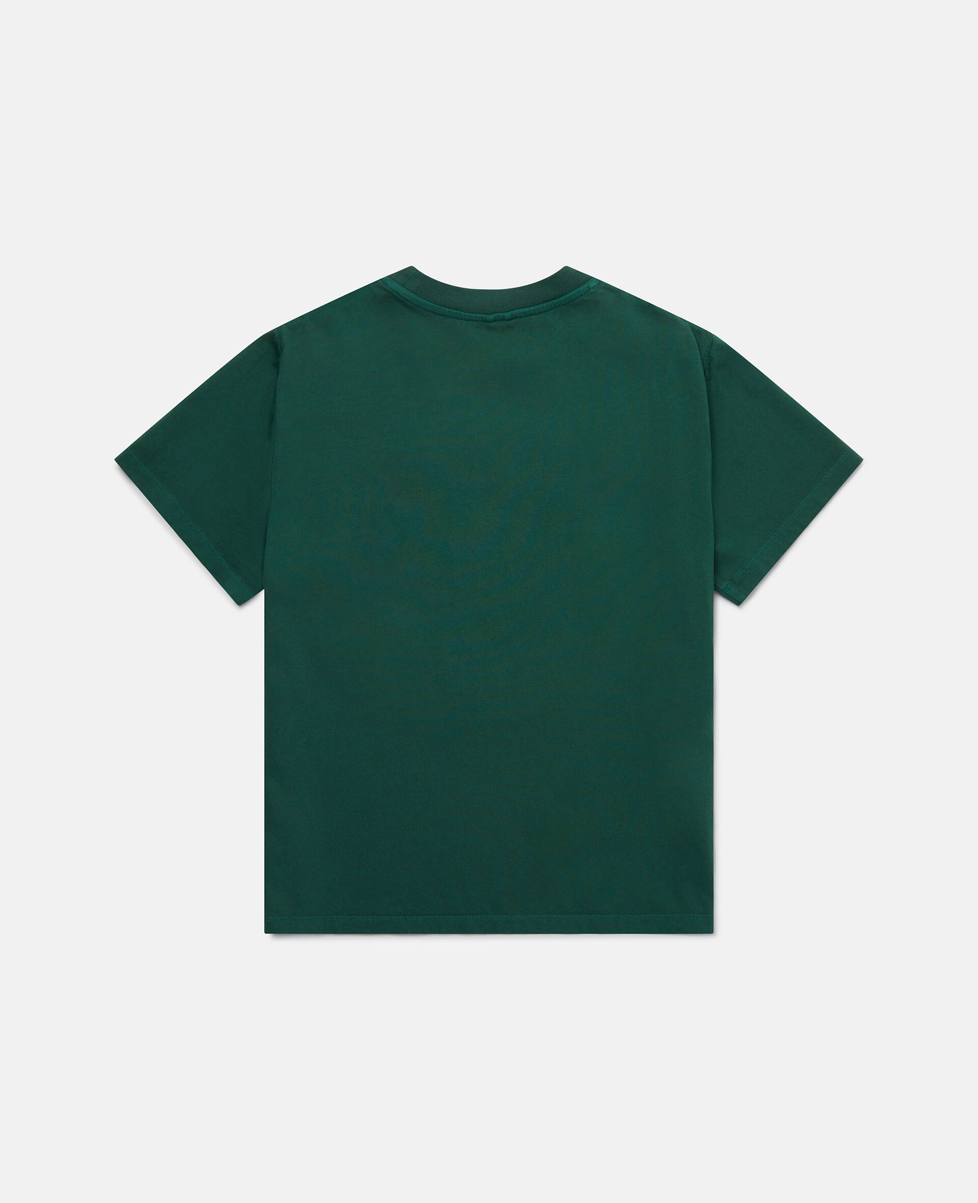 T-Shirt mit Kreislogo-Aufnäher-Grün-large T-Shirt mit Kreislogo-Aufnäher-Grün-large image number 2
