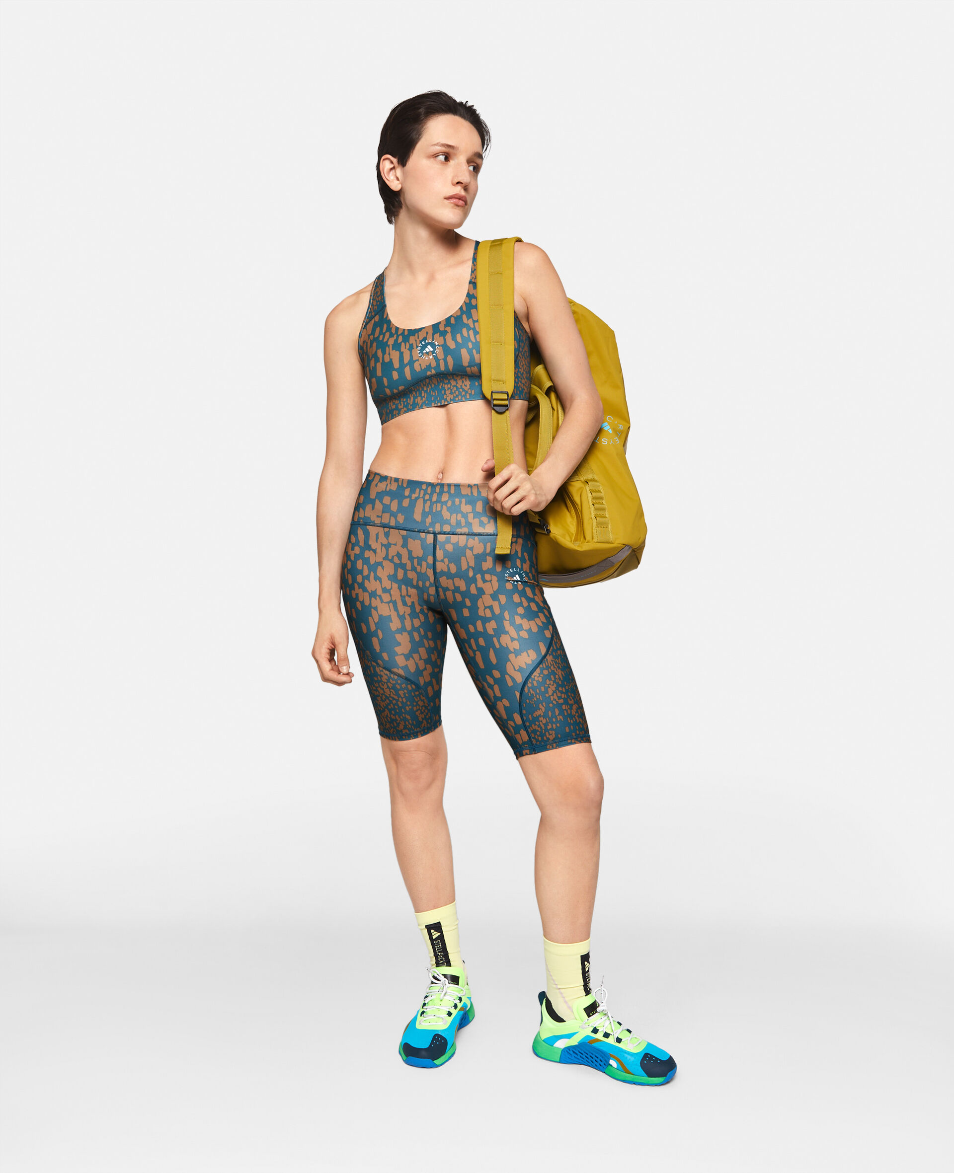 TruePurpose Optime Training Cycling Shorts-Multicoloured-model
