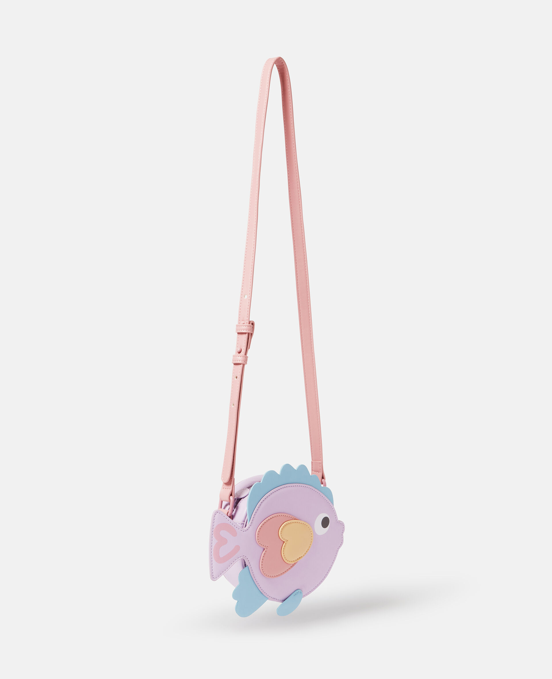 Fish Shaped Crossbody Bag-Purple-large image number 2