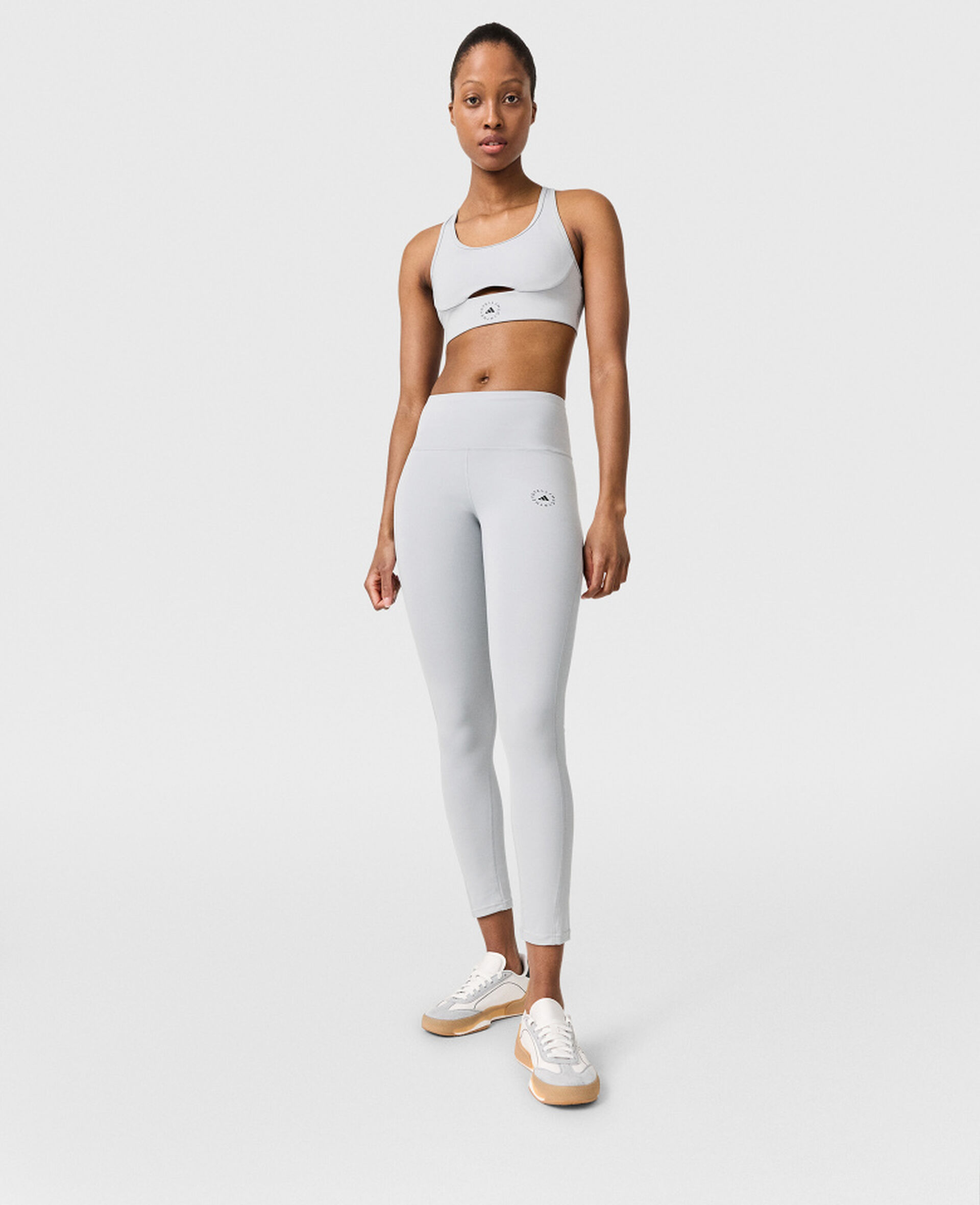 TrueStrength Yoga 7/8 Leggings-Grey-model