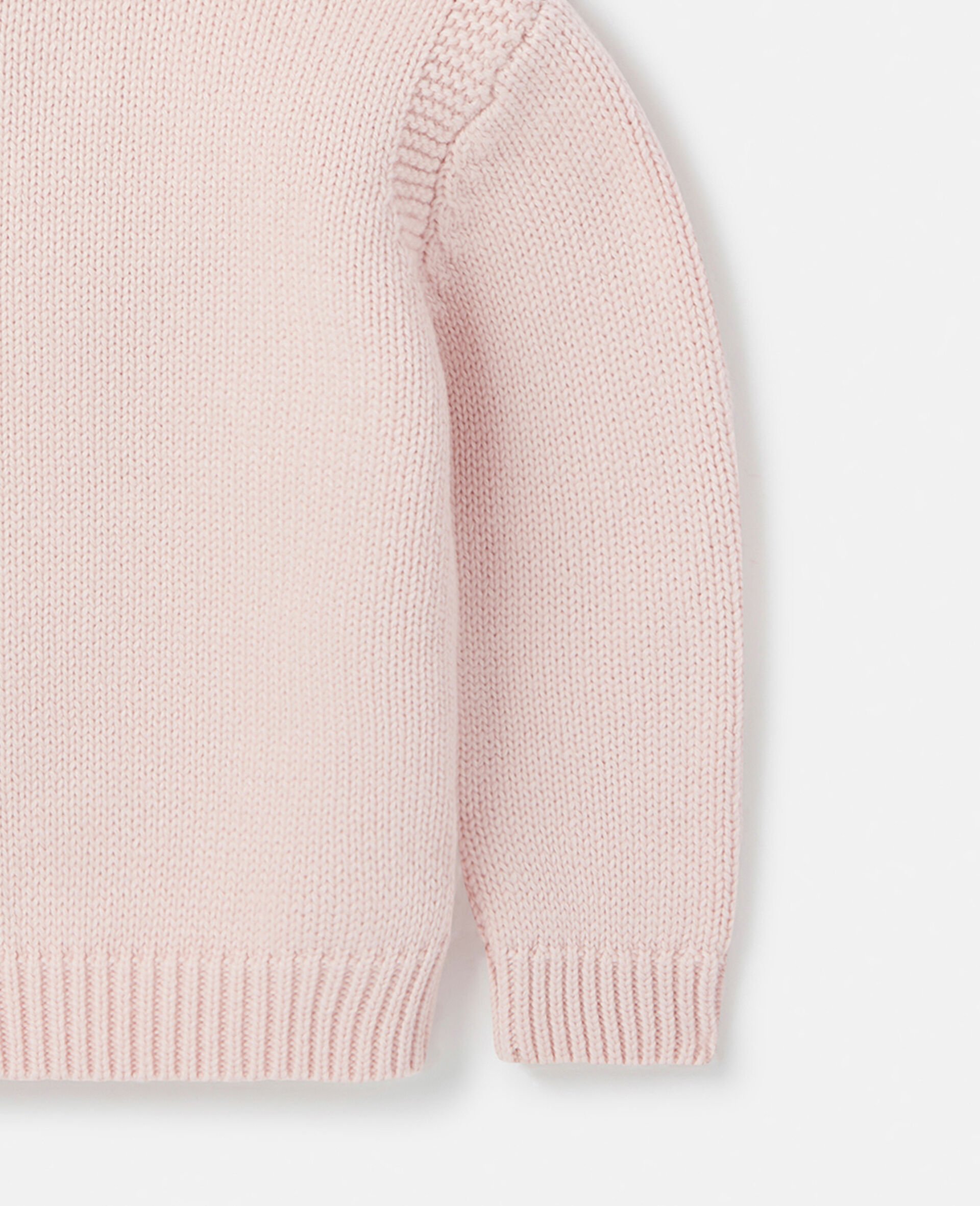 Rainbow Unicorn Fringed Jumper-Pink-large Rainbow Unicorn Fringed Jumper-Pink-large image number 3