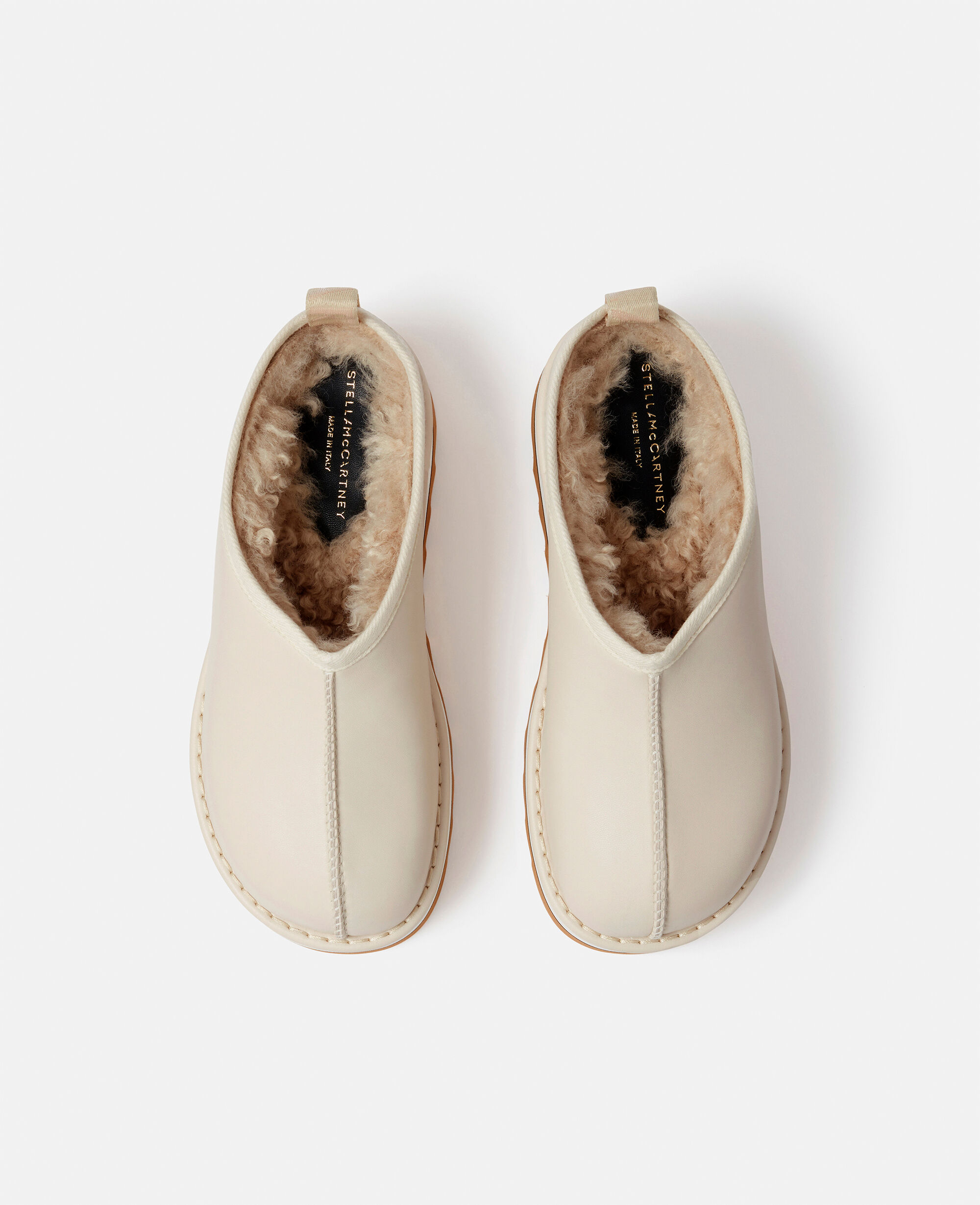 STELLAMcCARTNEY★ Sneak Elyse プラットフォーム スリッパ Women Pure white Sneak-Elyse Platform Slippers | Stella