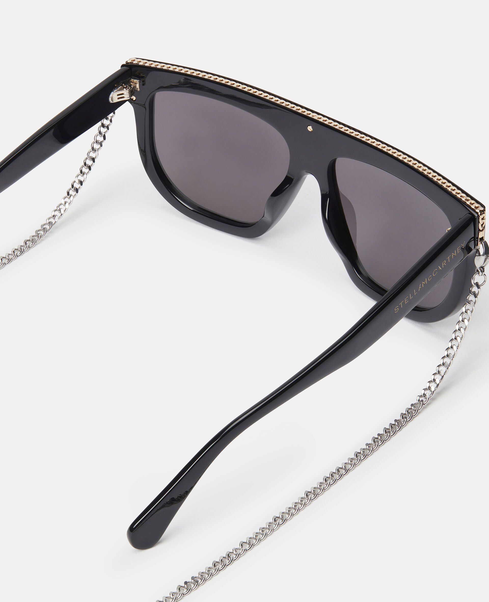 Geometric Sunglasses-Black-large Geometric Sunglasses-Black-large image number 2