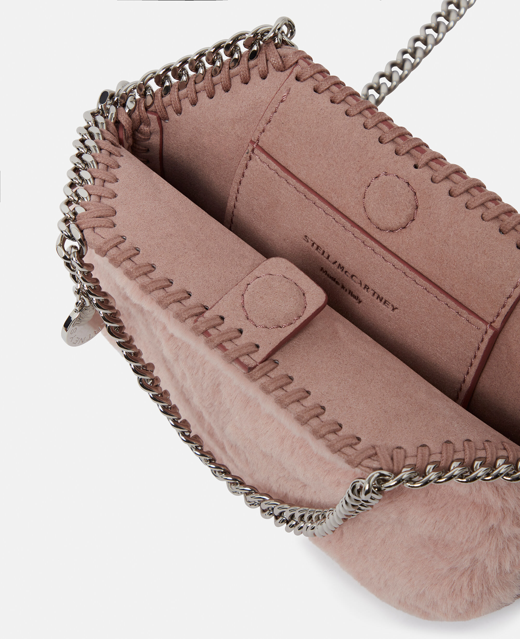 Women Dusty pink Falabella Tiny Teddy Tote Bag | Stella Women Dusty pink Falabella Tiny Teddy Tote Bag | Stella