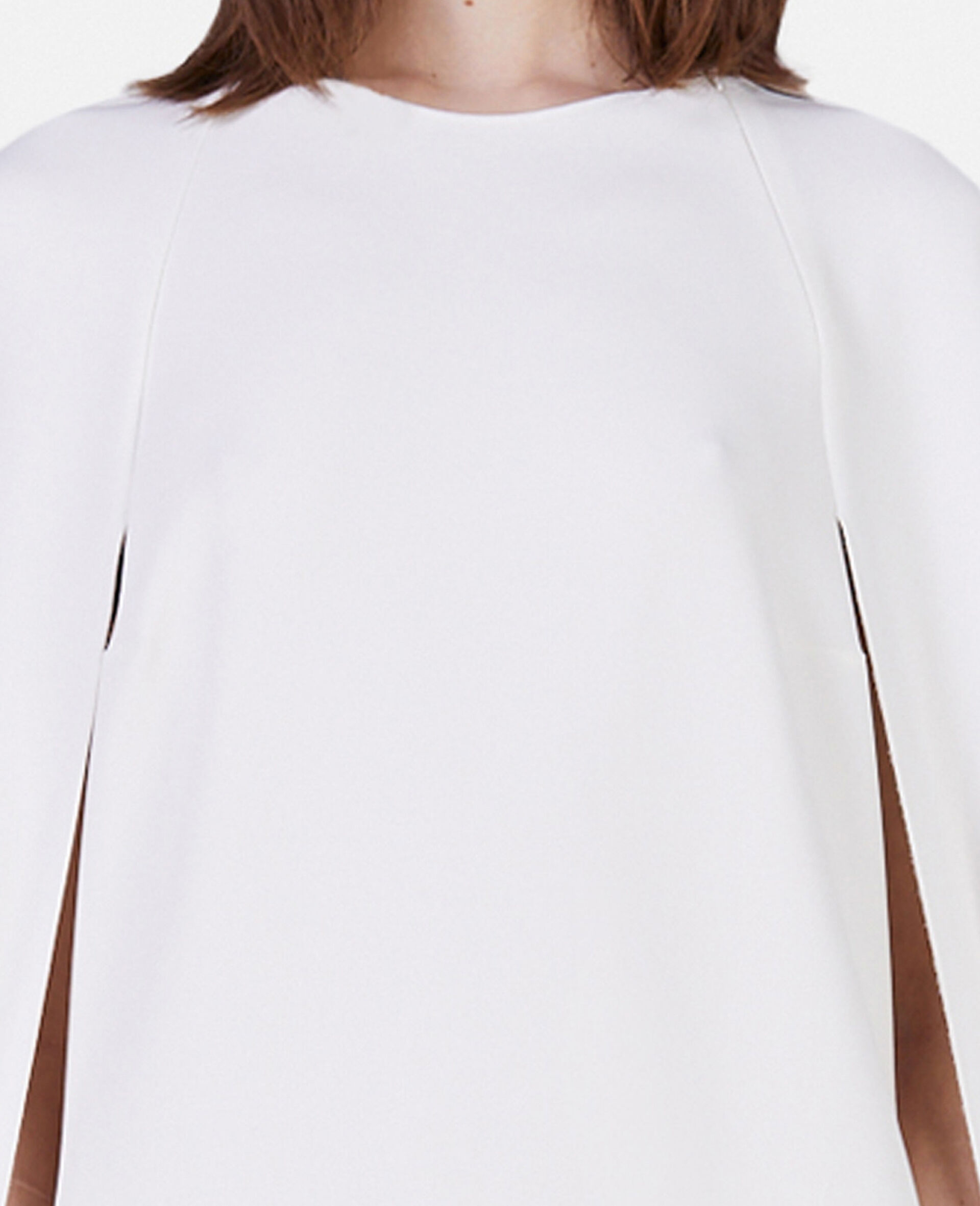 Cape Dress-White-large image number 4