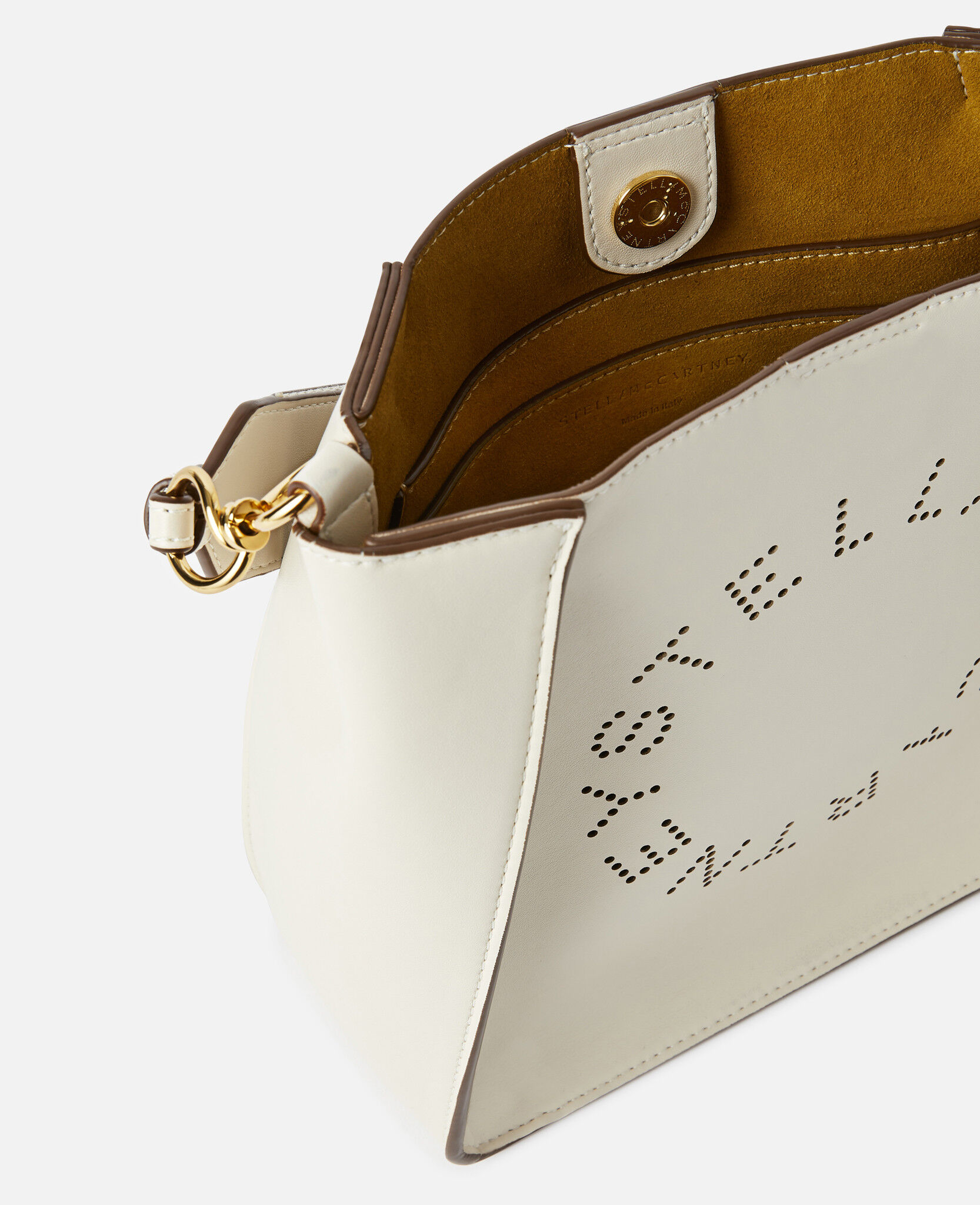 Women White Logo Crossbody Bag | Stella McCartney US Women White Logo Crossbody Bag | Stella McCartney US