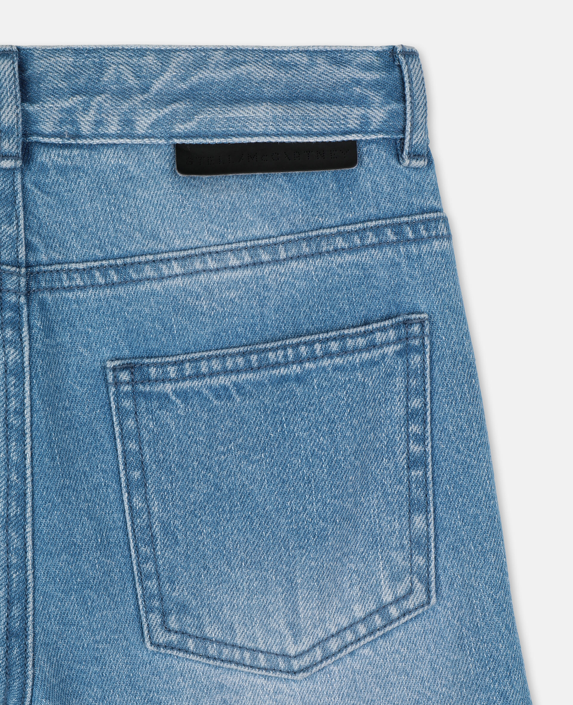Regular Denim Trousers -Blue-large image number 2