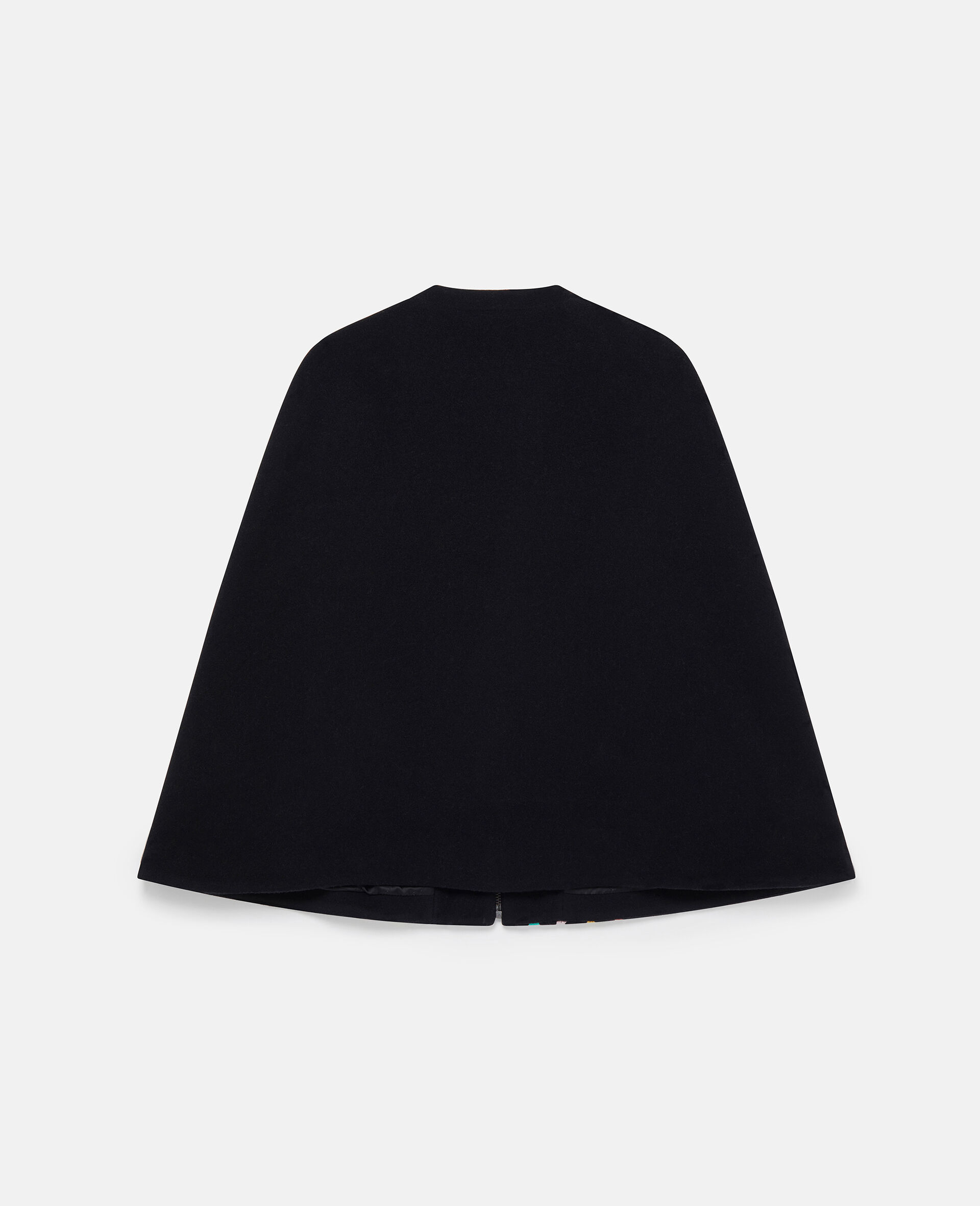 Rainbow Arch Cape Coat-Black-large image number 2