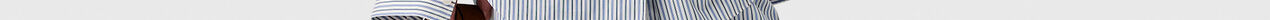 Striped Boyfriend Trousers-Blue-medium