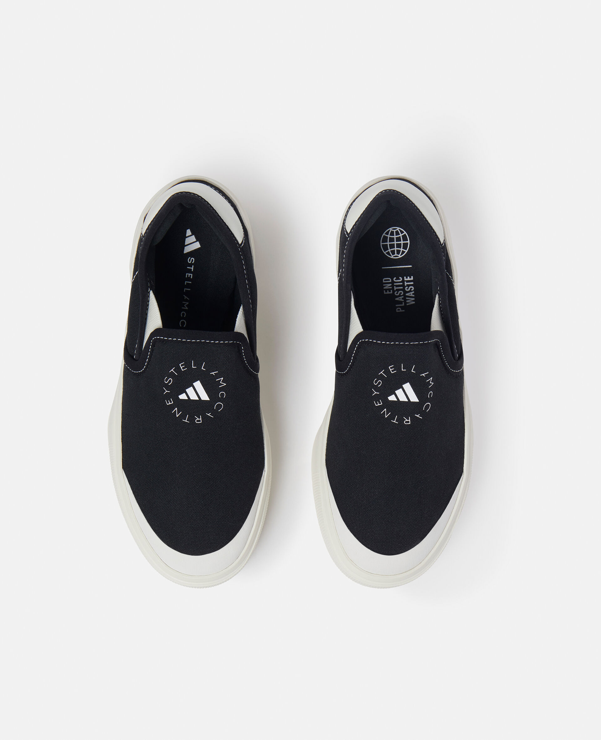 Court Slip-On Trainers-Black-large Court Slip-On Trainers-Black-large image number 3