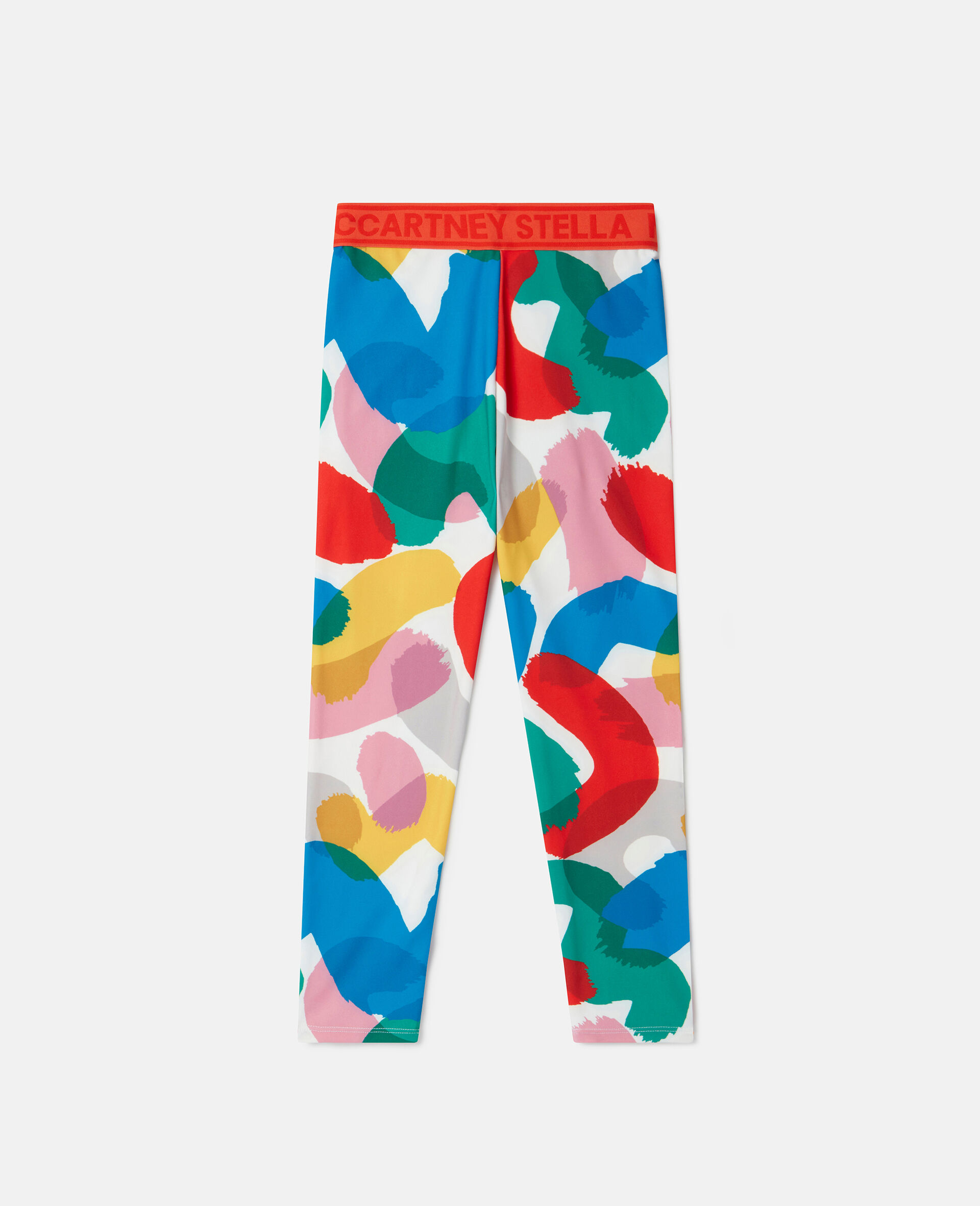 Smudge Print Leggings-Multicolour-large image number 0