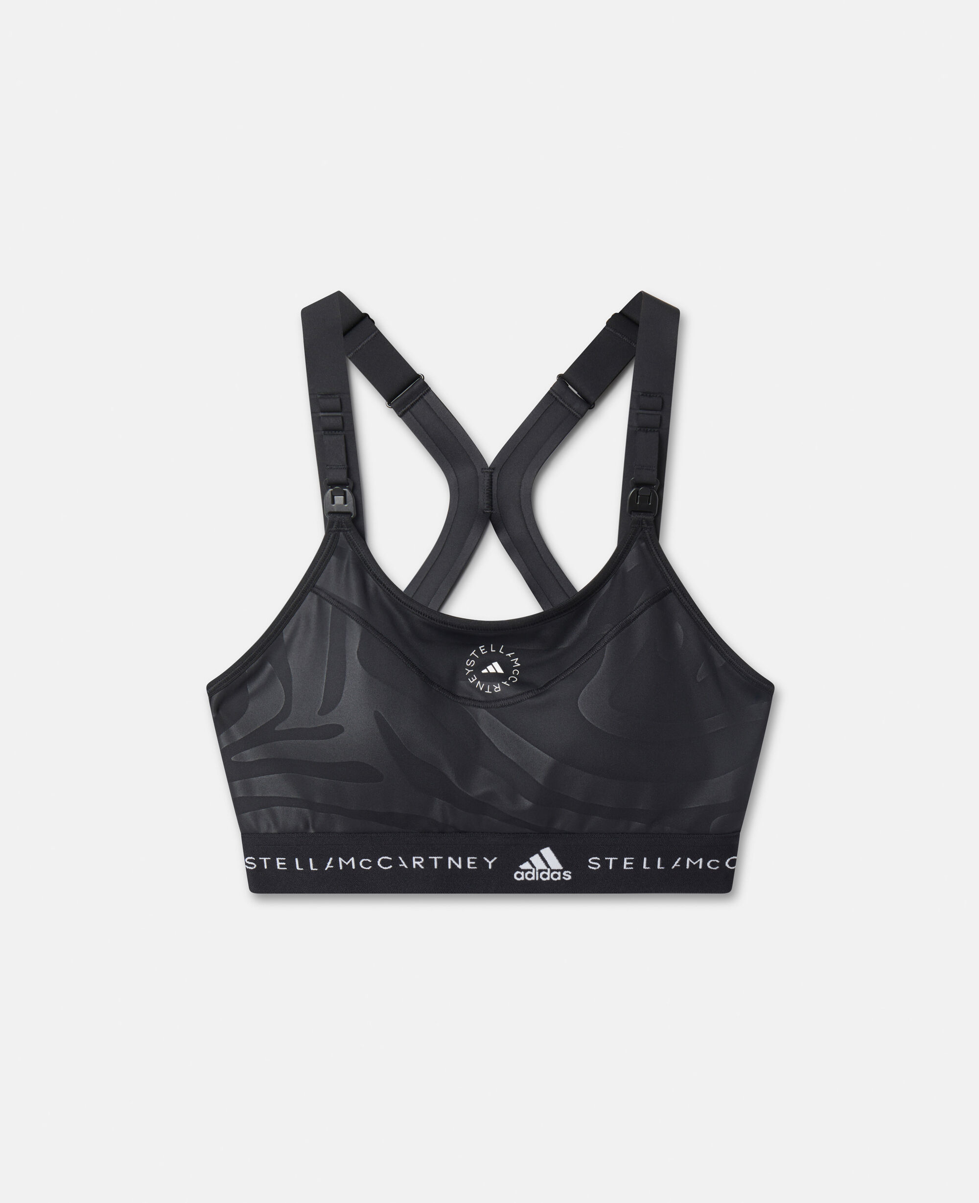 Reggiseno sportivo premaman di supporto medio TrueStrength Nero da