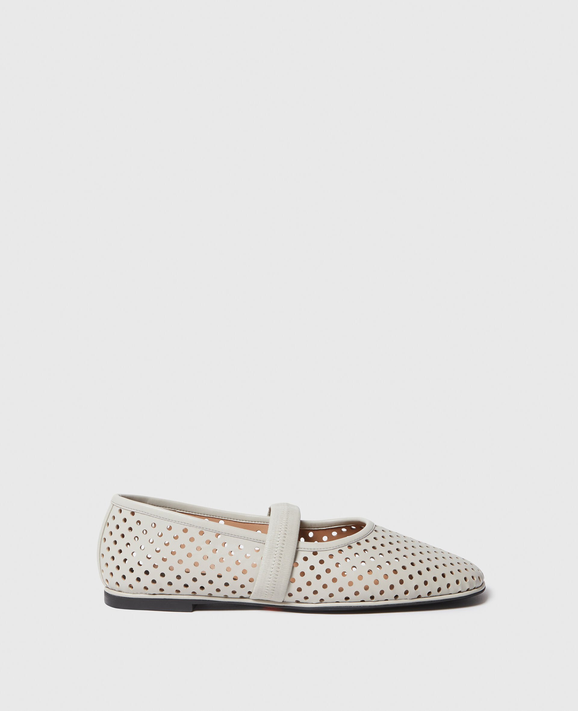 Ryder Perforated Ballet Flats-Blue-large image number 0