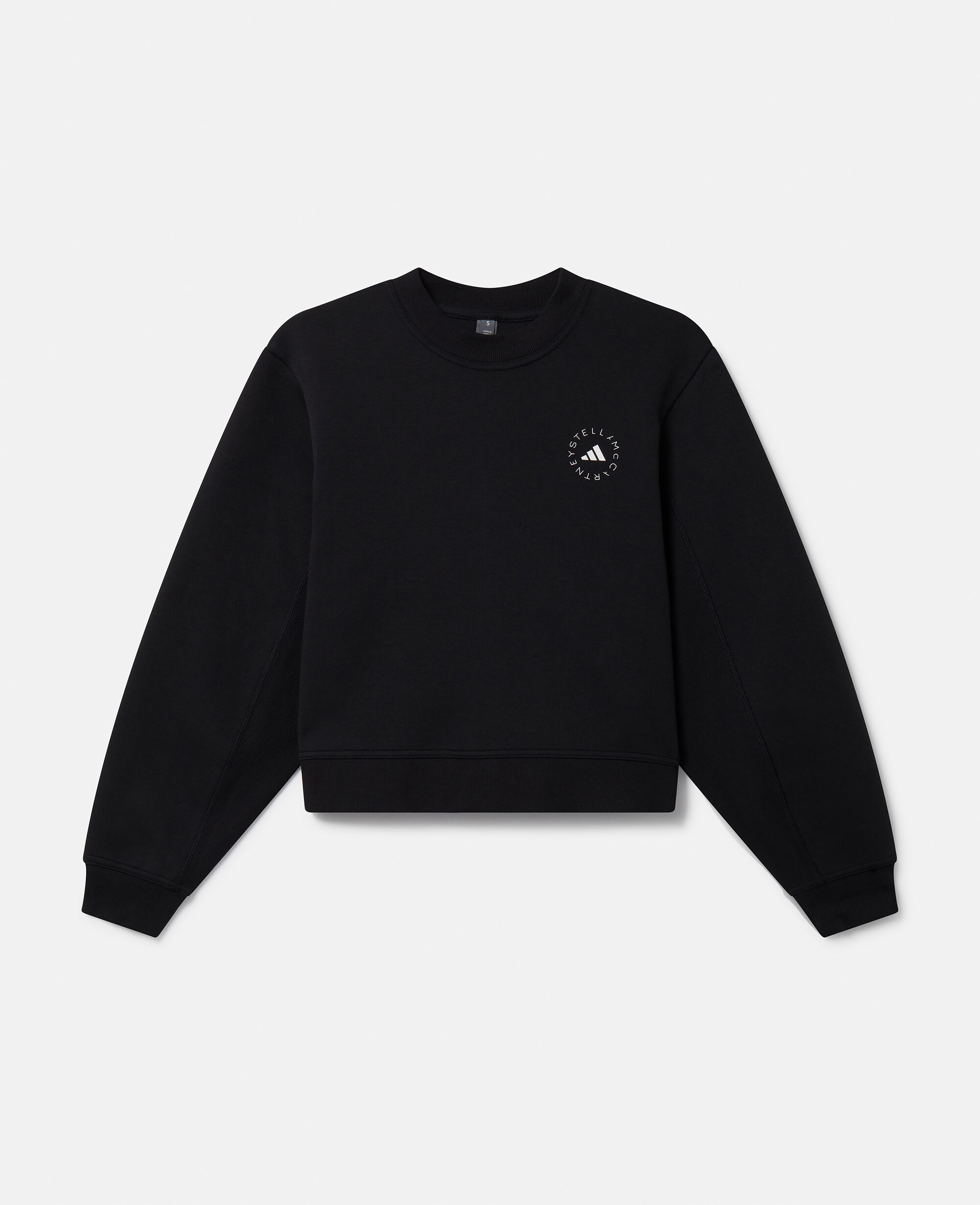 しょうこ様売約済み STELLA McCARTNEY ジップ　ブラックスウェット Women ブラック ロゴグラフィック フーデッド ジップ スウェット