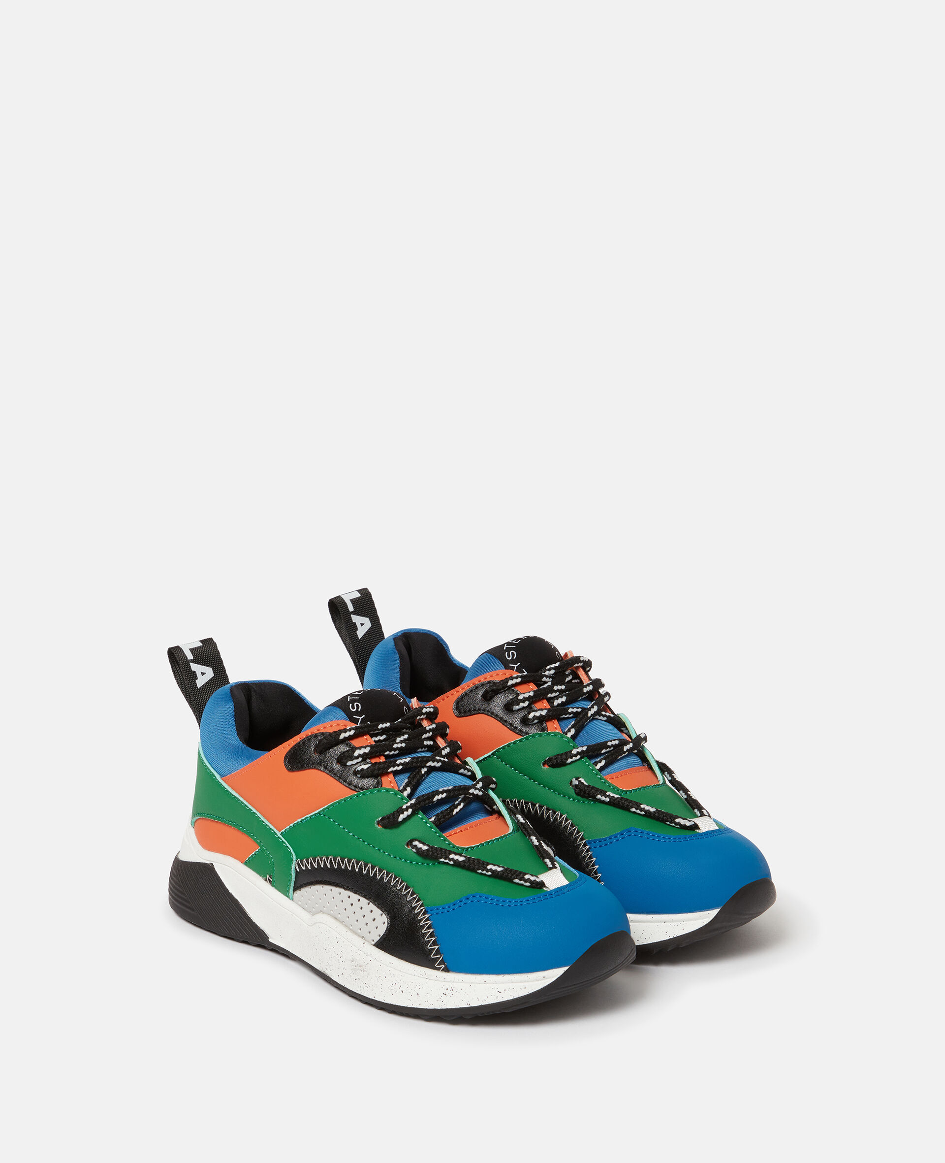 Colour Blocked Trainers-Multicolour-medium