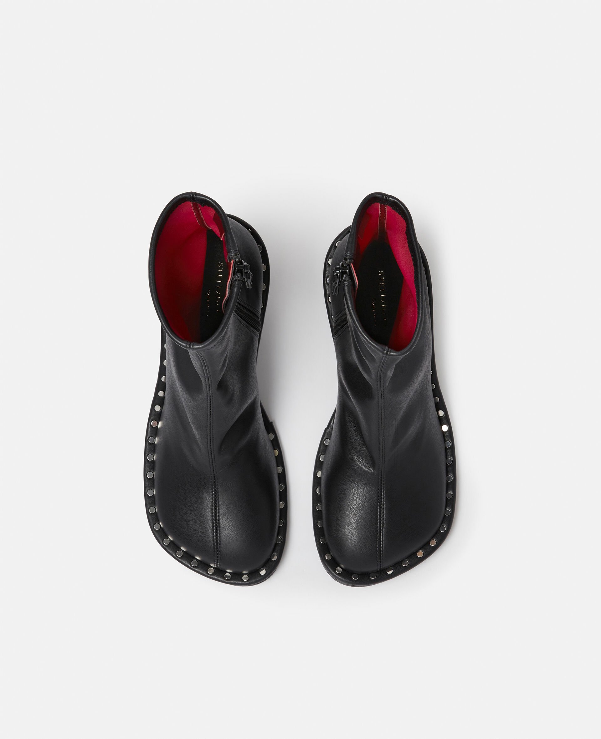 Ryder高跟连袜靴-黑色-large image number 4