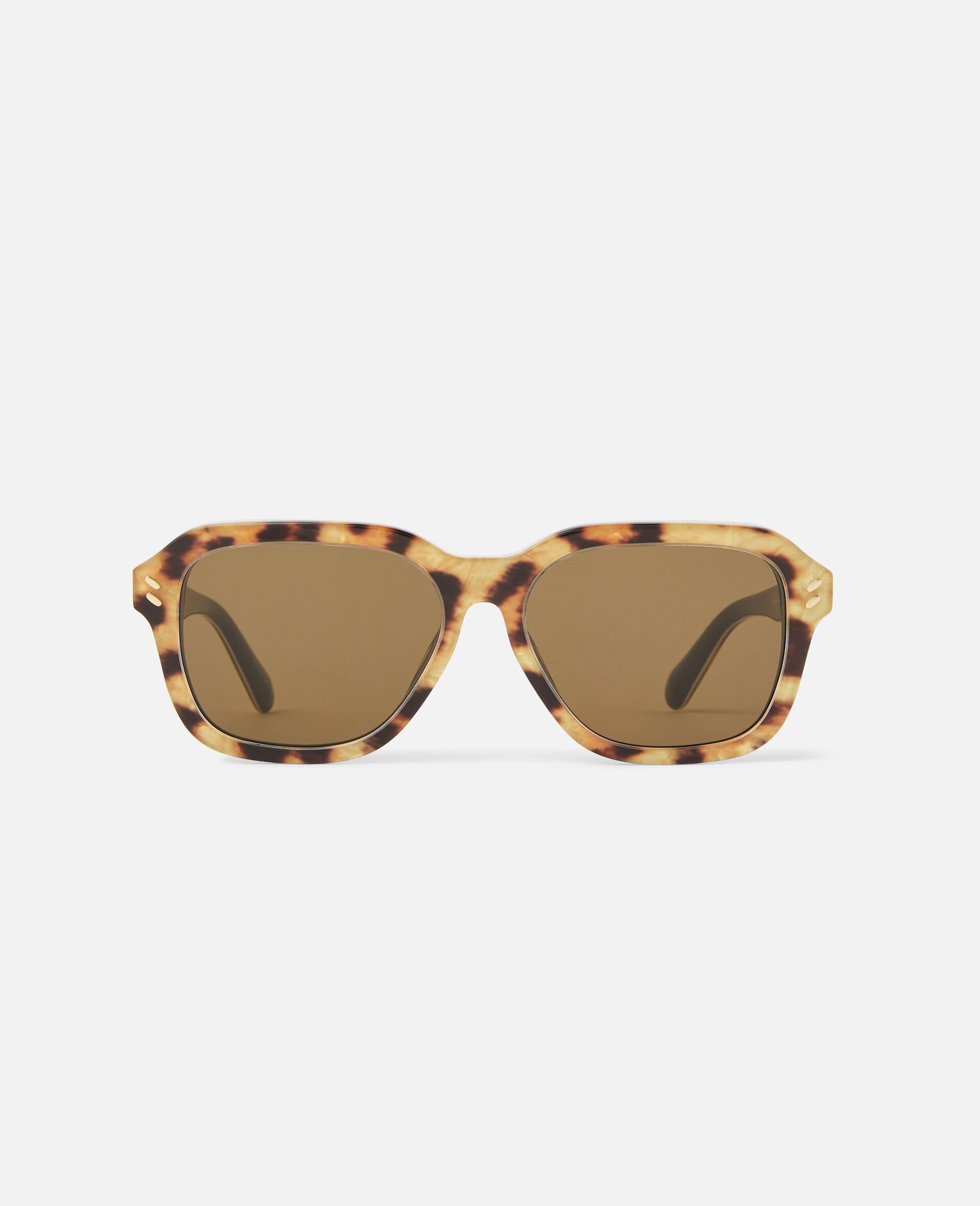 Square Sunglasses-Brown-large image number 0