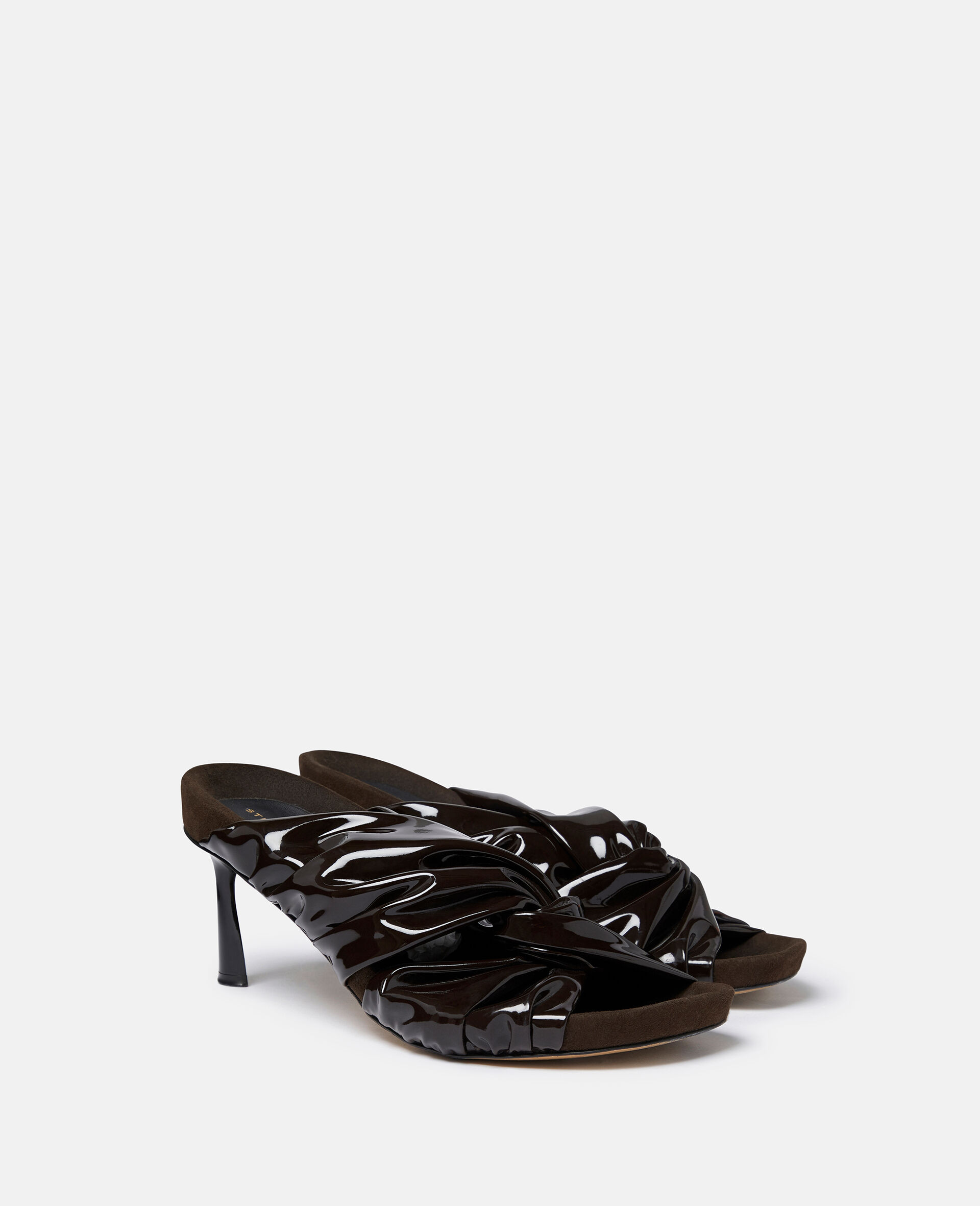 Terra Twisted Alter-Mat Mules-Black-large image number 1