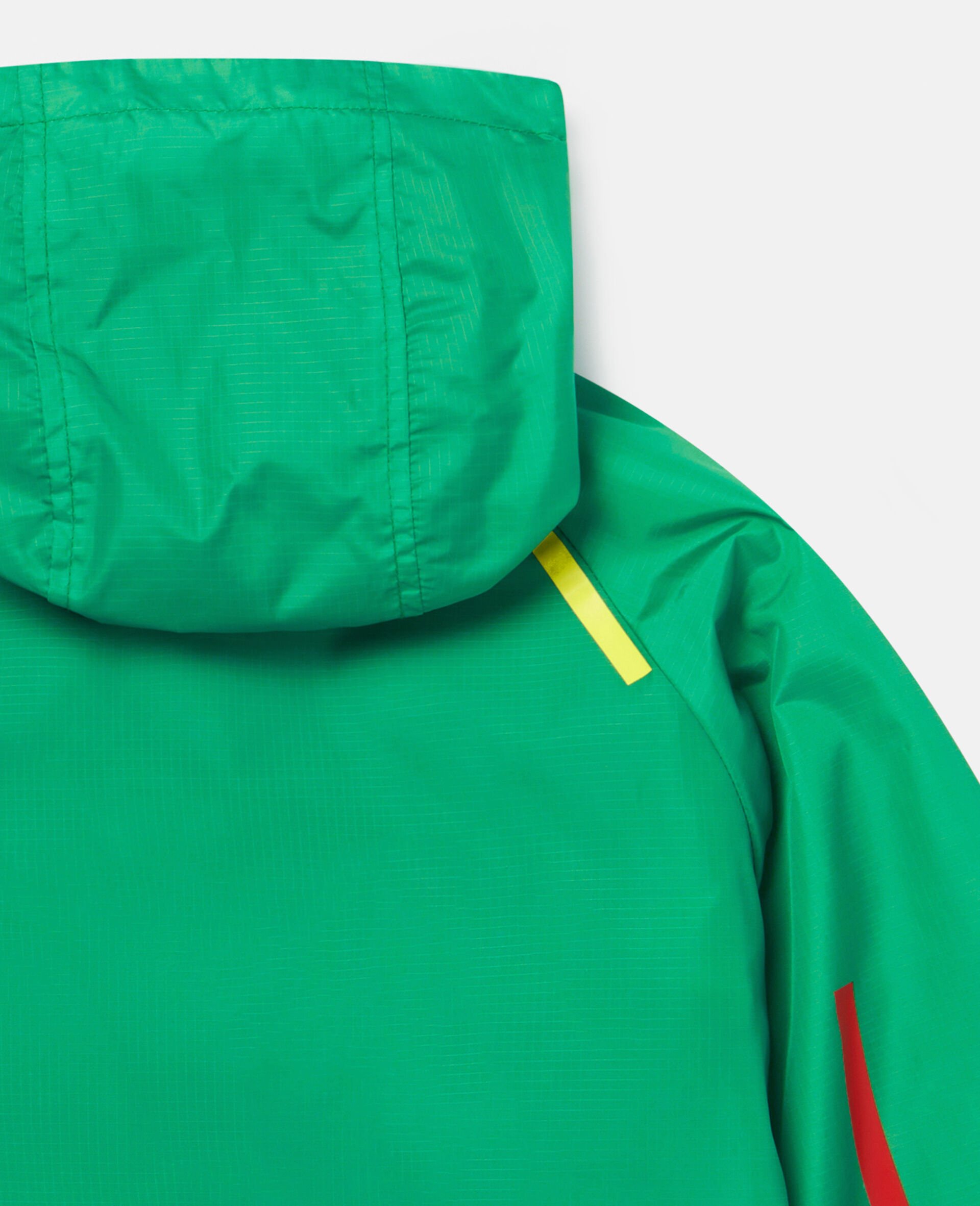 Giacca Da Pioggia CMP Per Bambini - Impermeabile E Antivento, Con Cappuccio Fisso E Taschene - Unisex - Foto 8