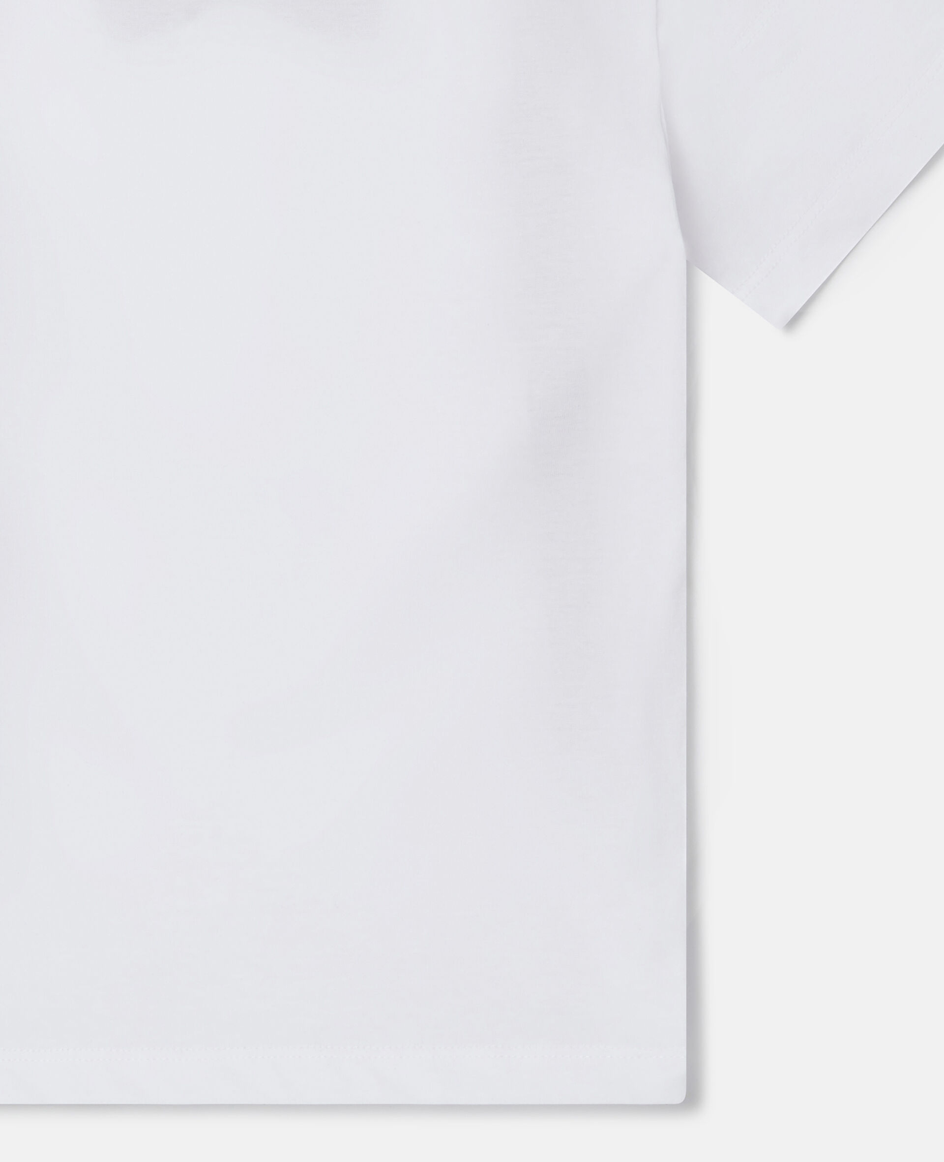 Bow Tie and Suspender Print T-Shirt-White-large image number 3