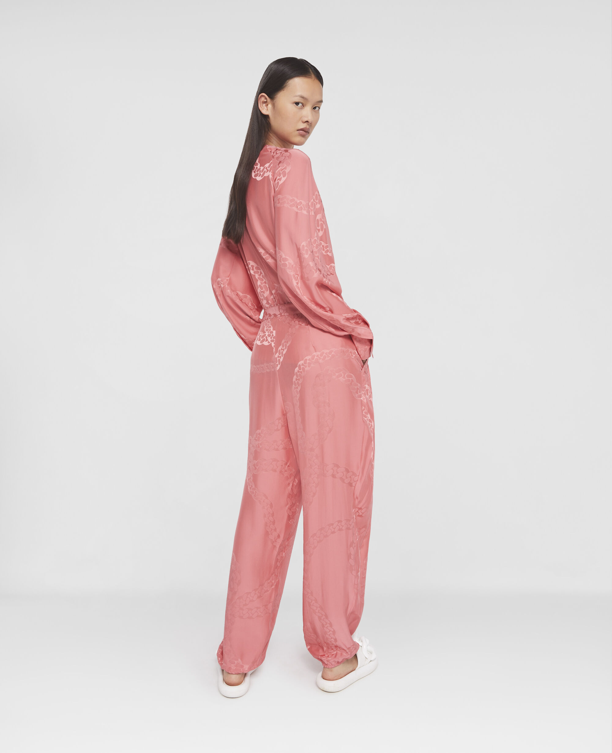 stella mccartney silk trousers