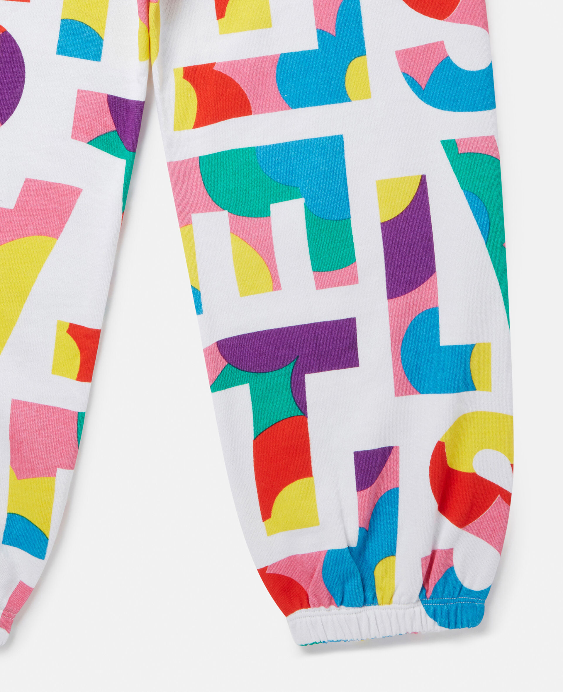 Stella Logo Pop Joggers-White-large image number 3