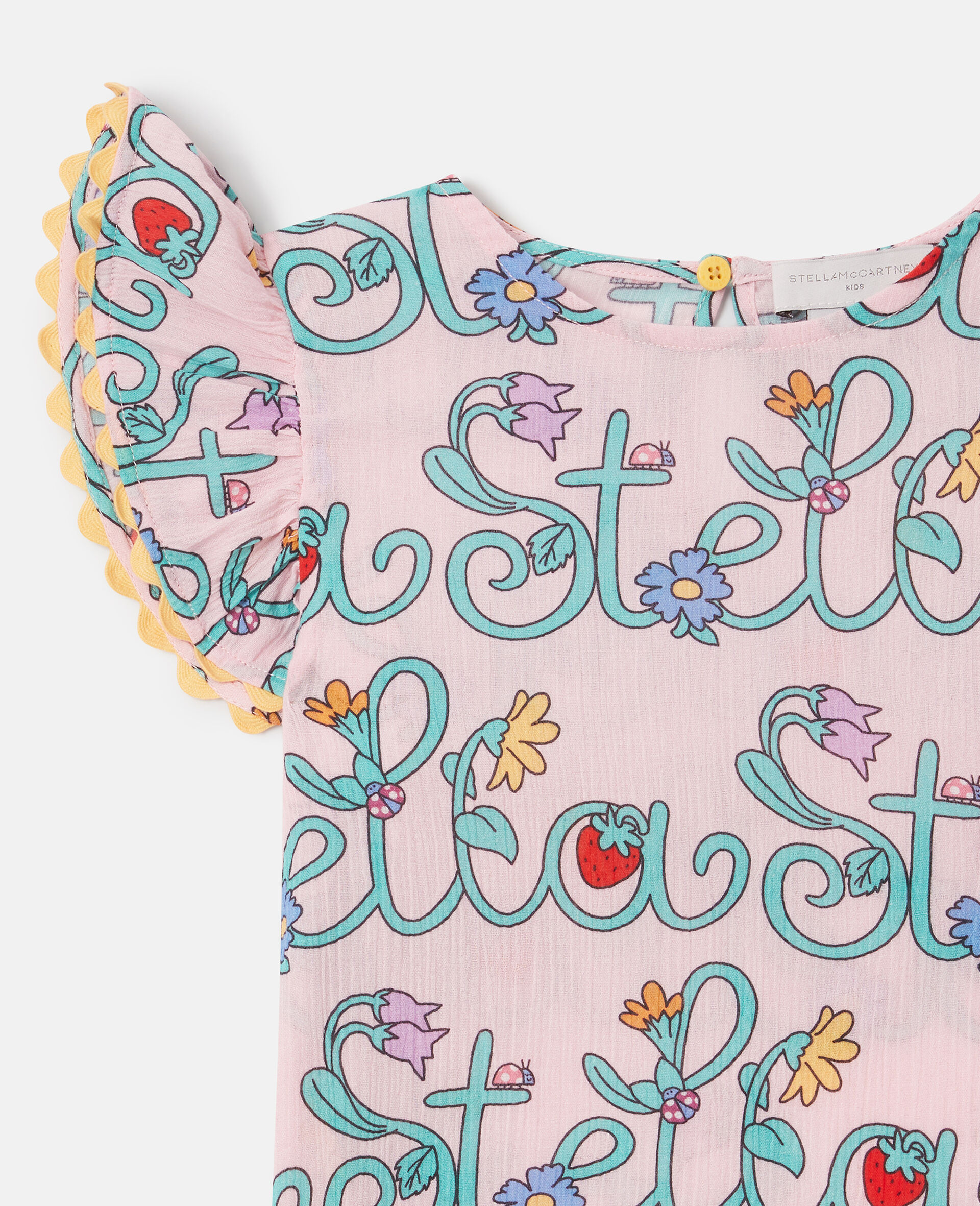 Top con Maniche ad Aletta Stella Vine-Fantasia-medium