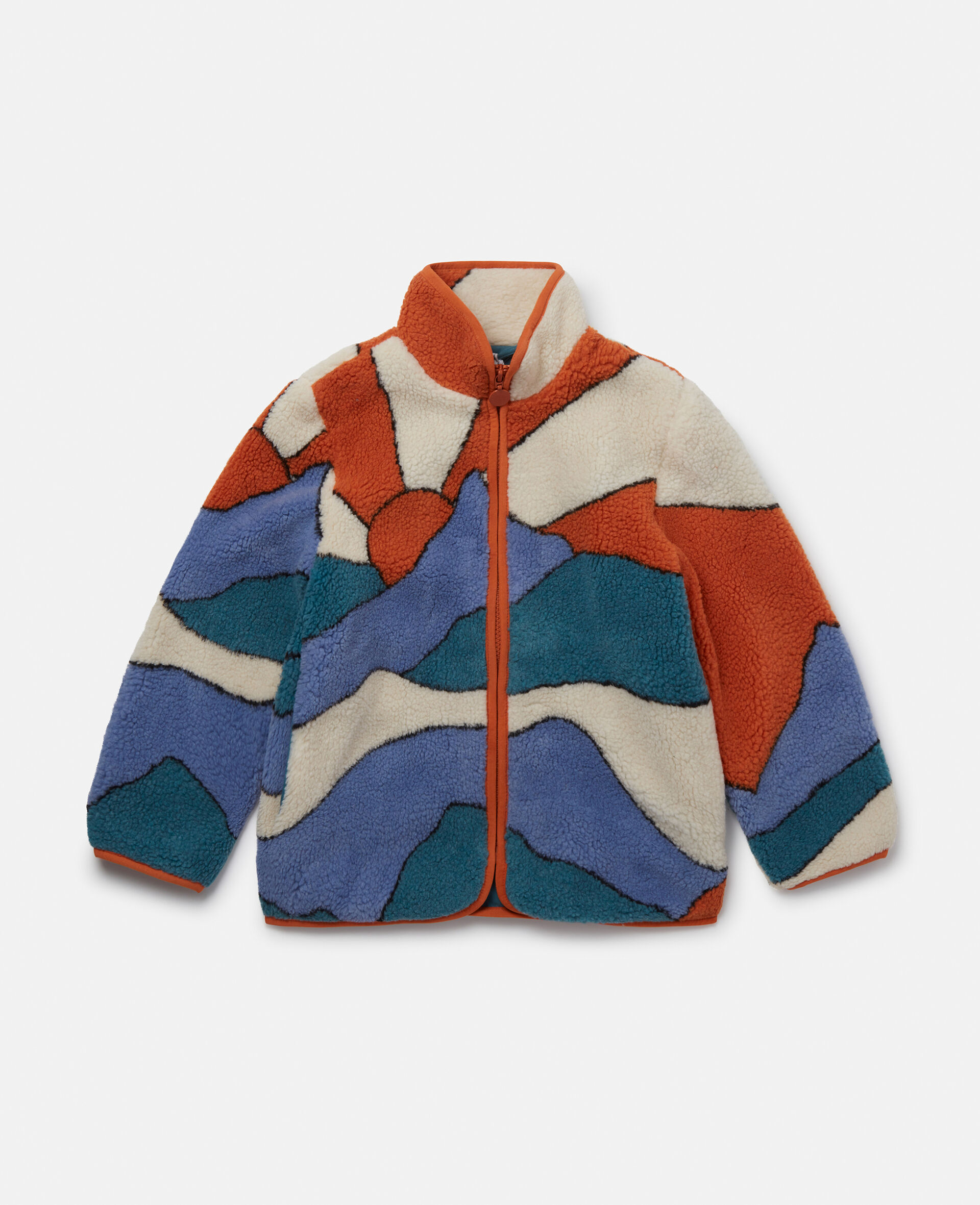 Sunrise Scene Fleece-Multicolour-medium
