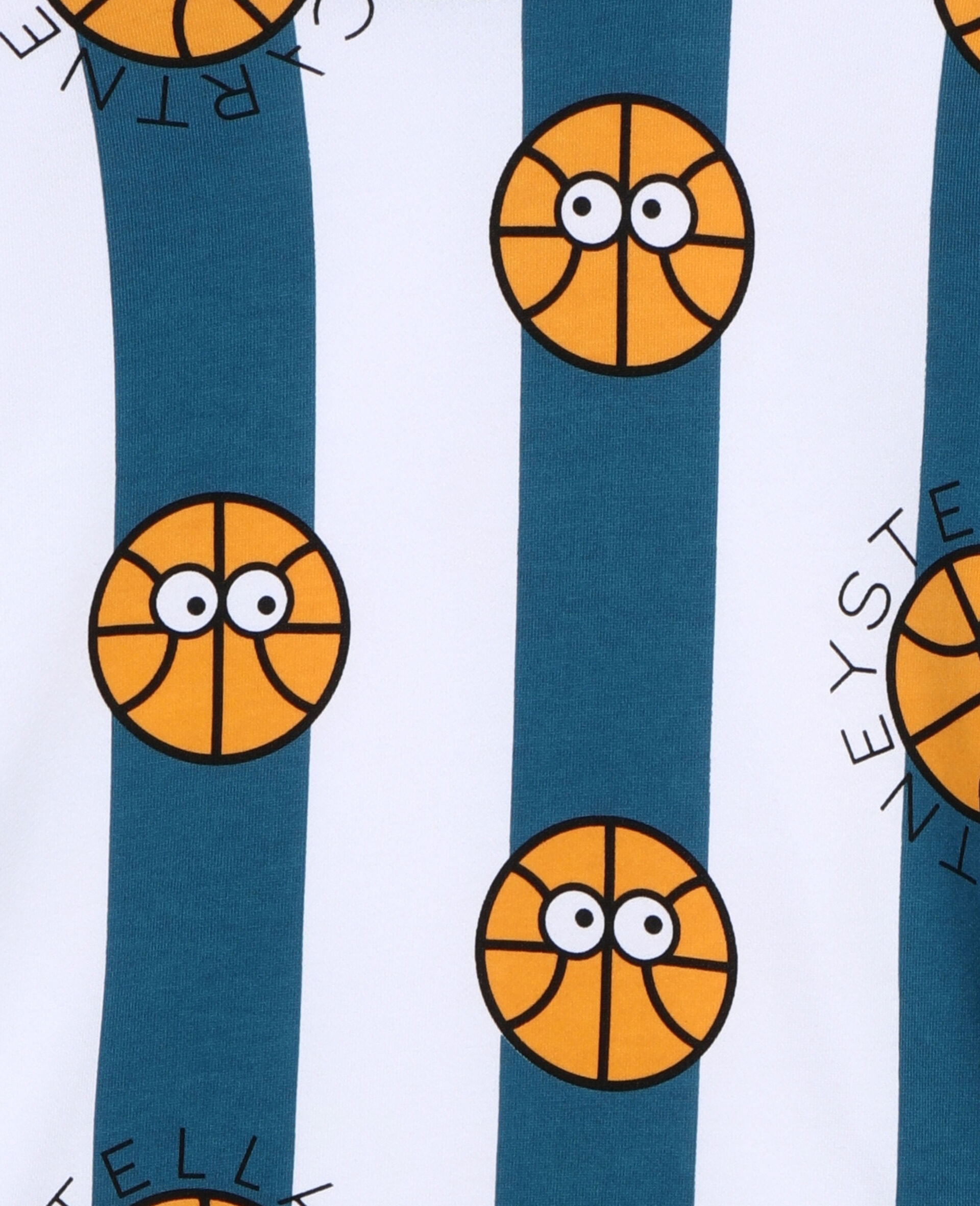 Baumwollsweatshirt mit Basketball-Print -Bunt-large image number 1