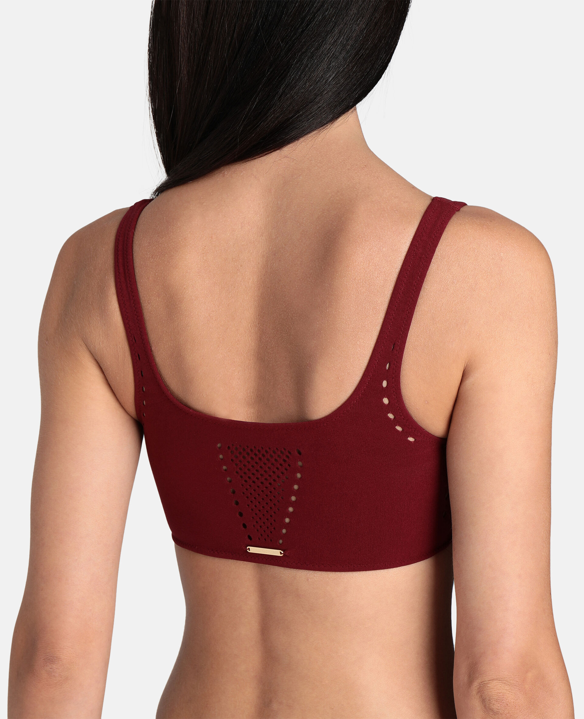 Stellawear Crop Bra-Pink-large Stellawear Crop Bra-Pink-large image number 2