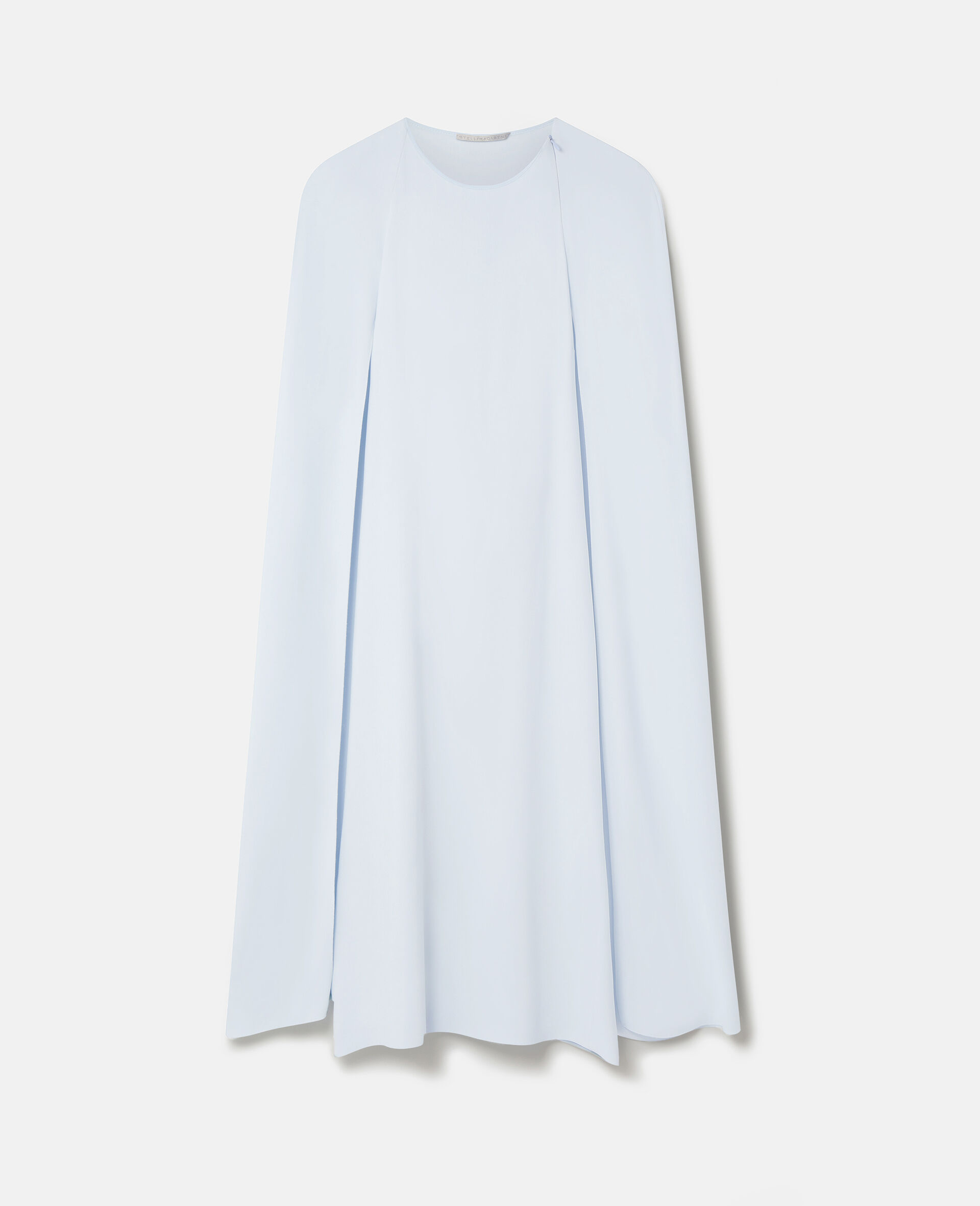Cape Dress-Blue-medium