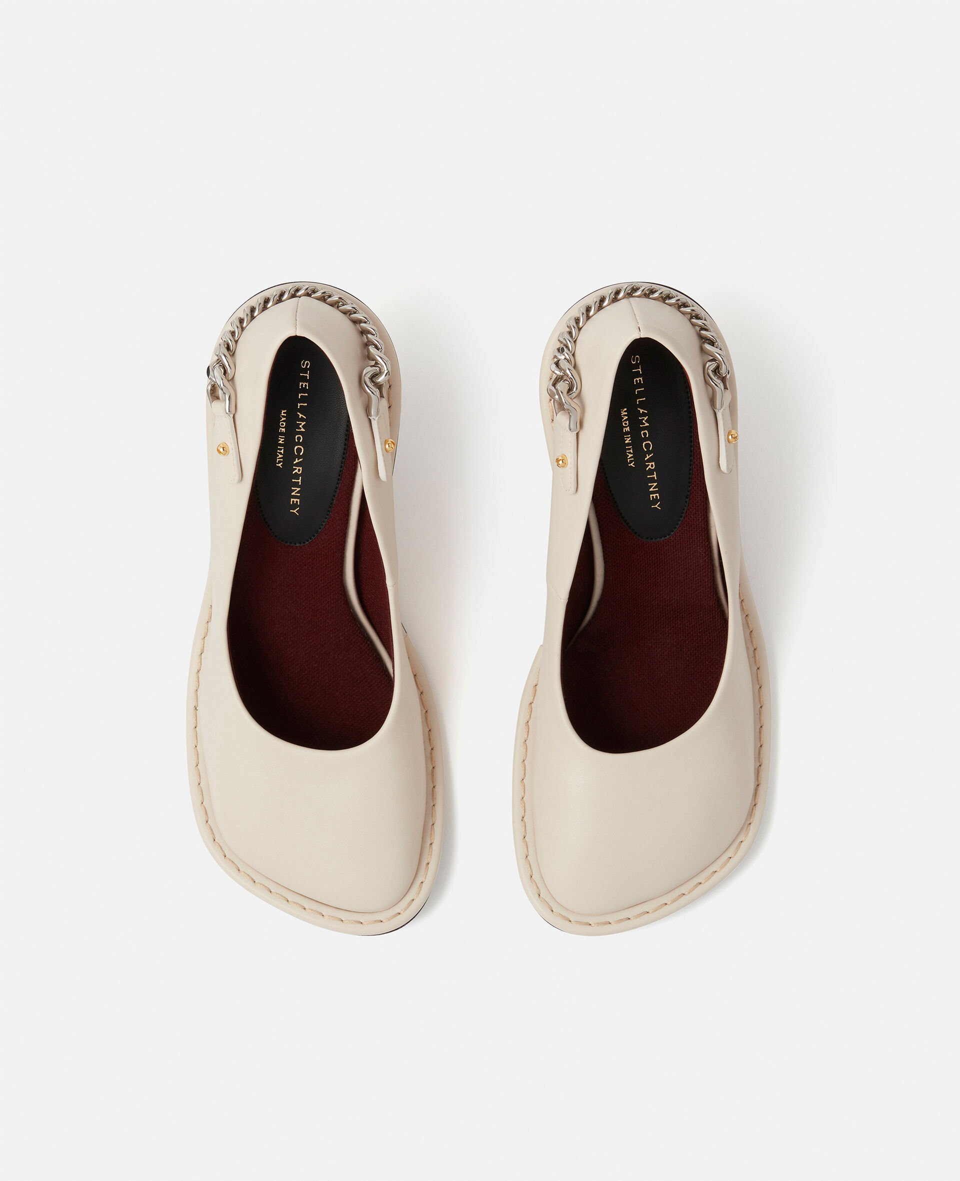 Ryder Falabella Chain Heels-White-large image number 4