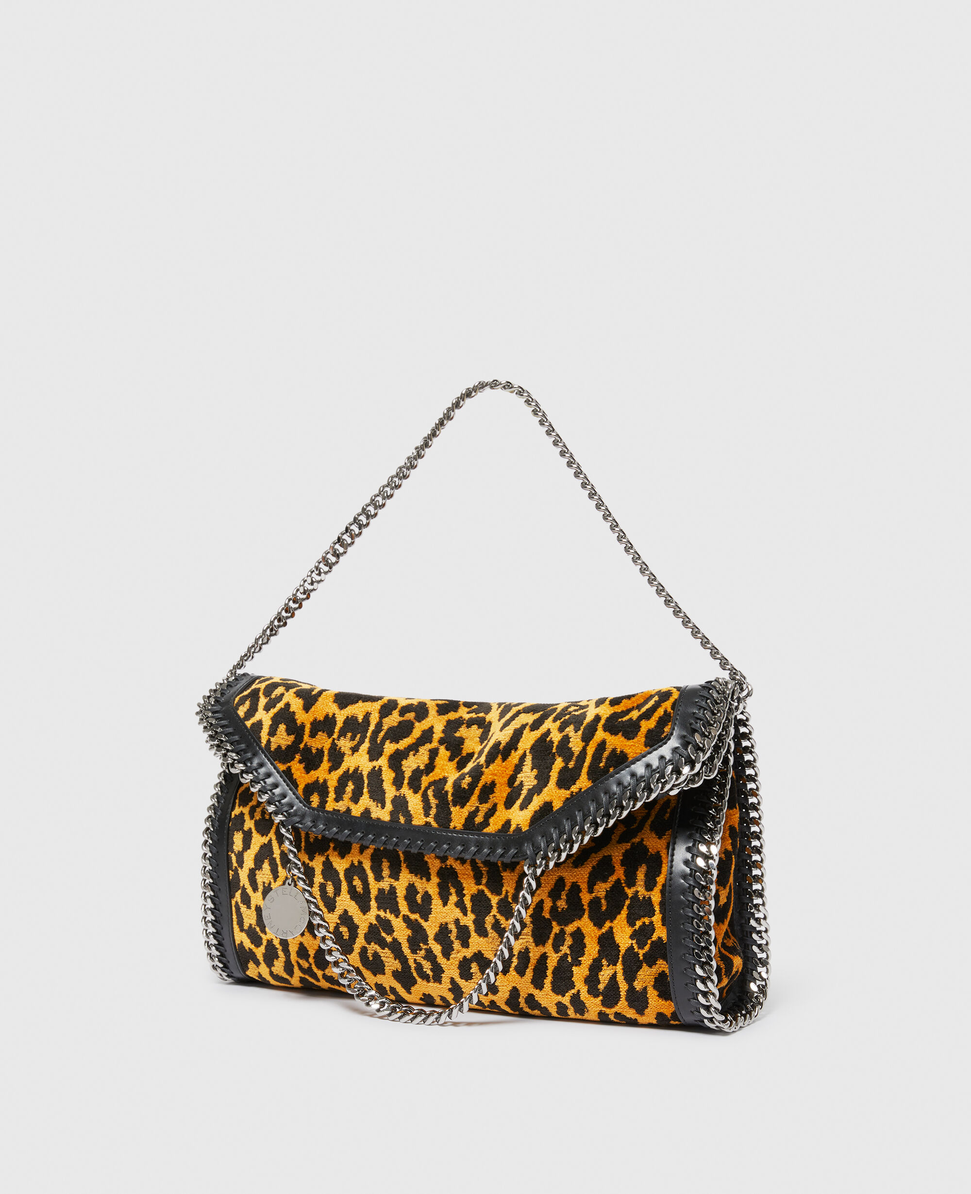 Women レオパードプリント レオパード ファラベラ フォールドオーバー トートバッグ | Stella McCartney JP