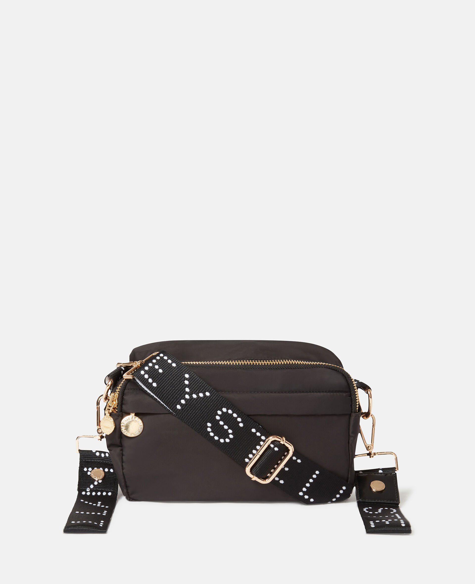 Logo Tape Changing Crossbody Bag-Noir-medium