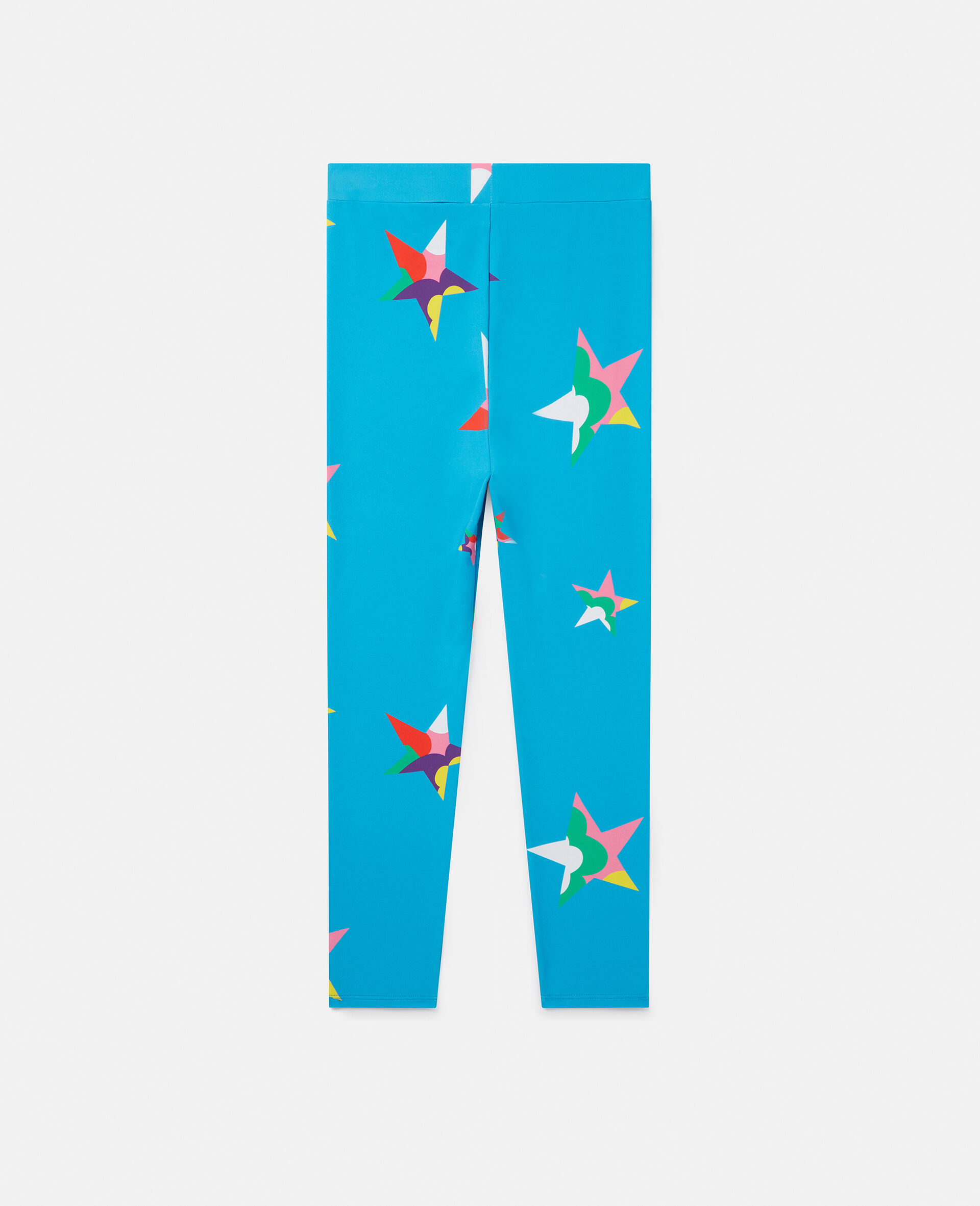 Star Print Leggings-Blue-large image number 2