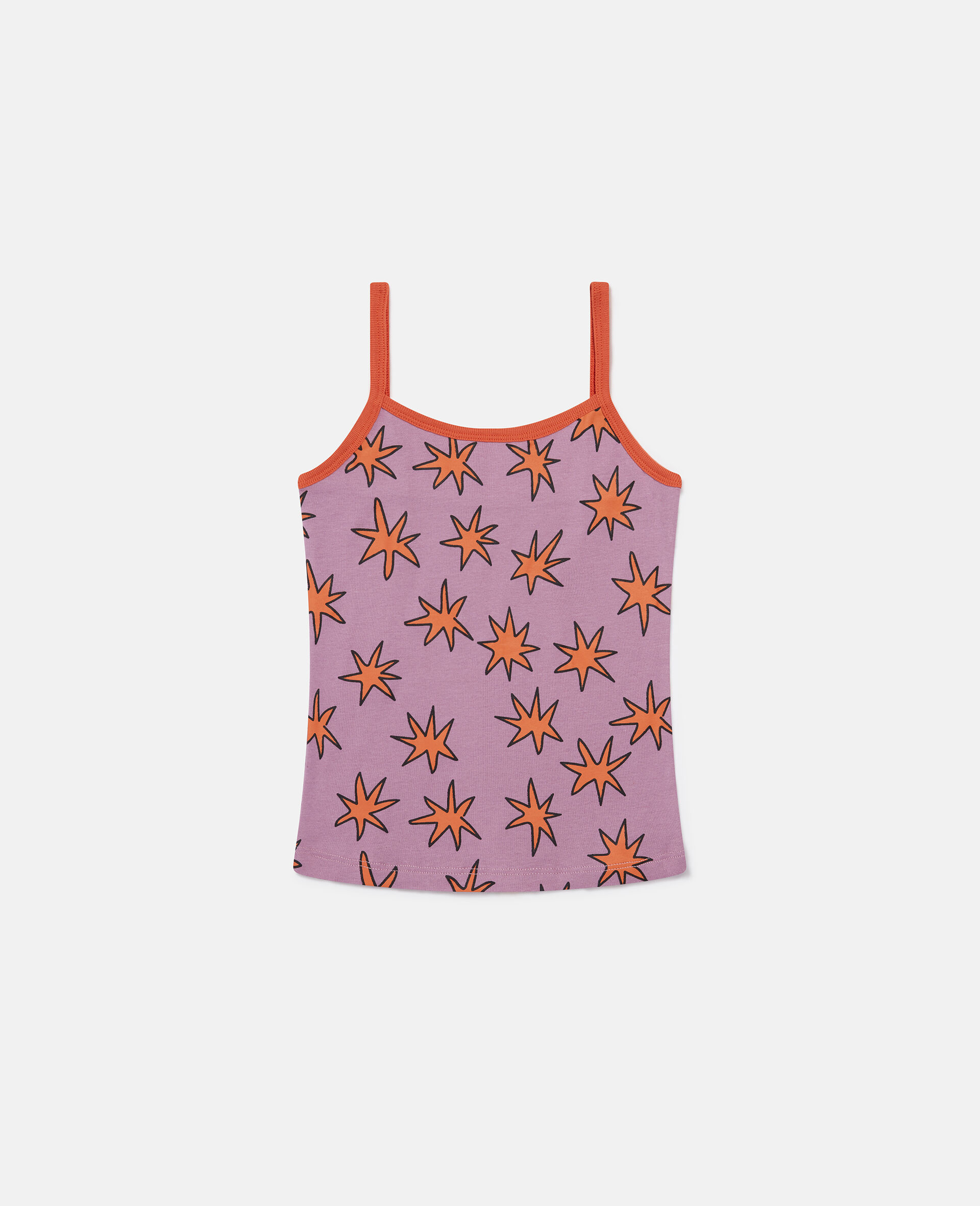 7 Pack of Star Print Vests-Multicolour-large 7 Pack of Star Print Vests-Multicolour-large image number 1